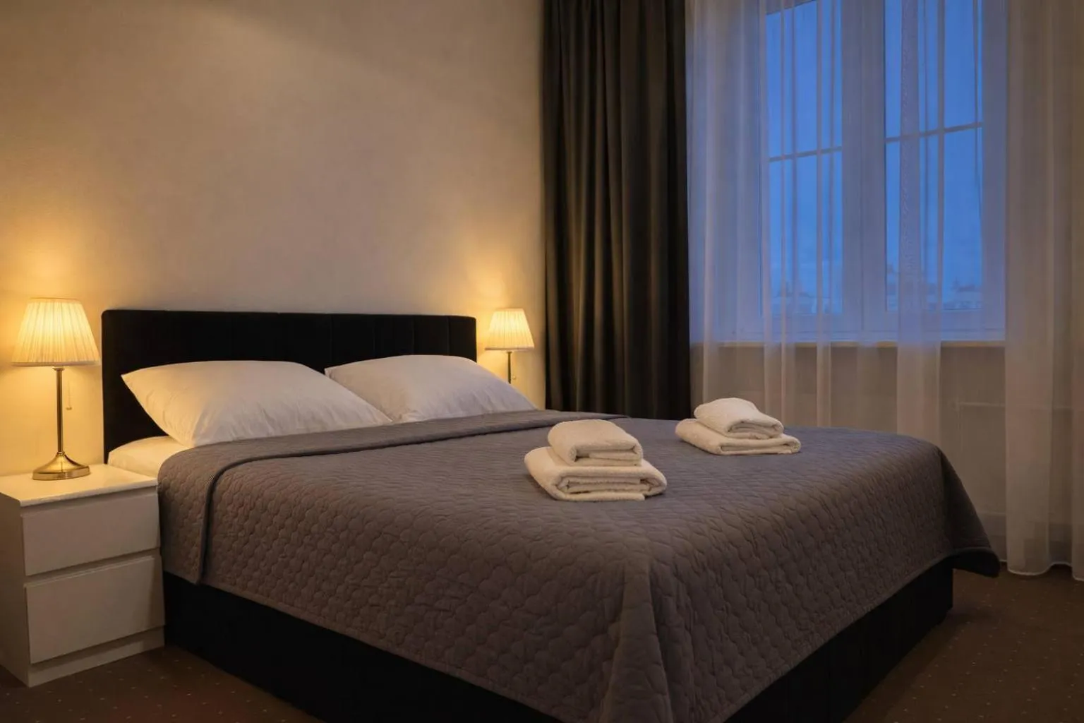 Bed in Hotel Mazowiecki WOW