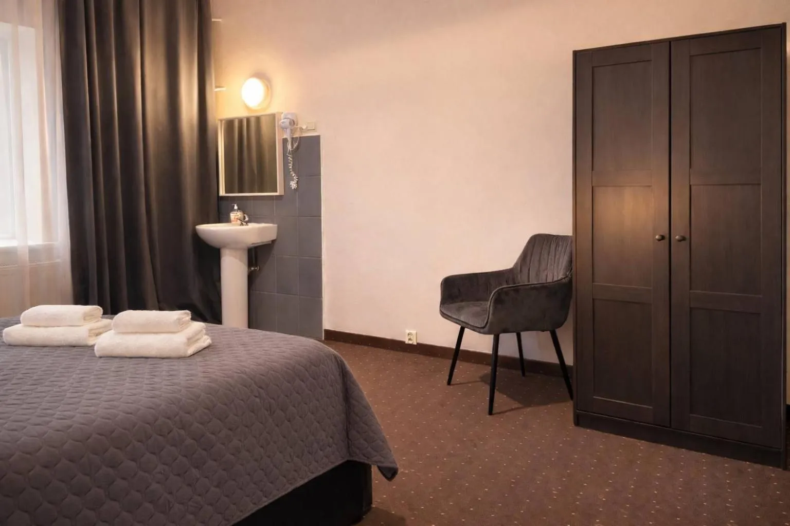 Bed in Hotel Mazowiecki WOW