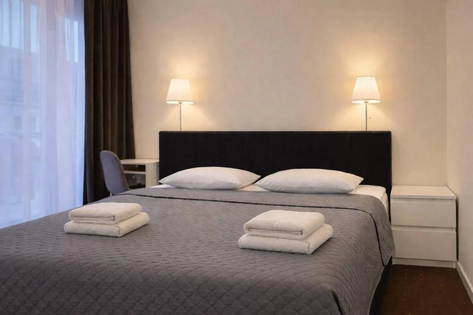 Bed in Hotel Mazowiecki WOW