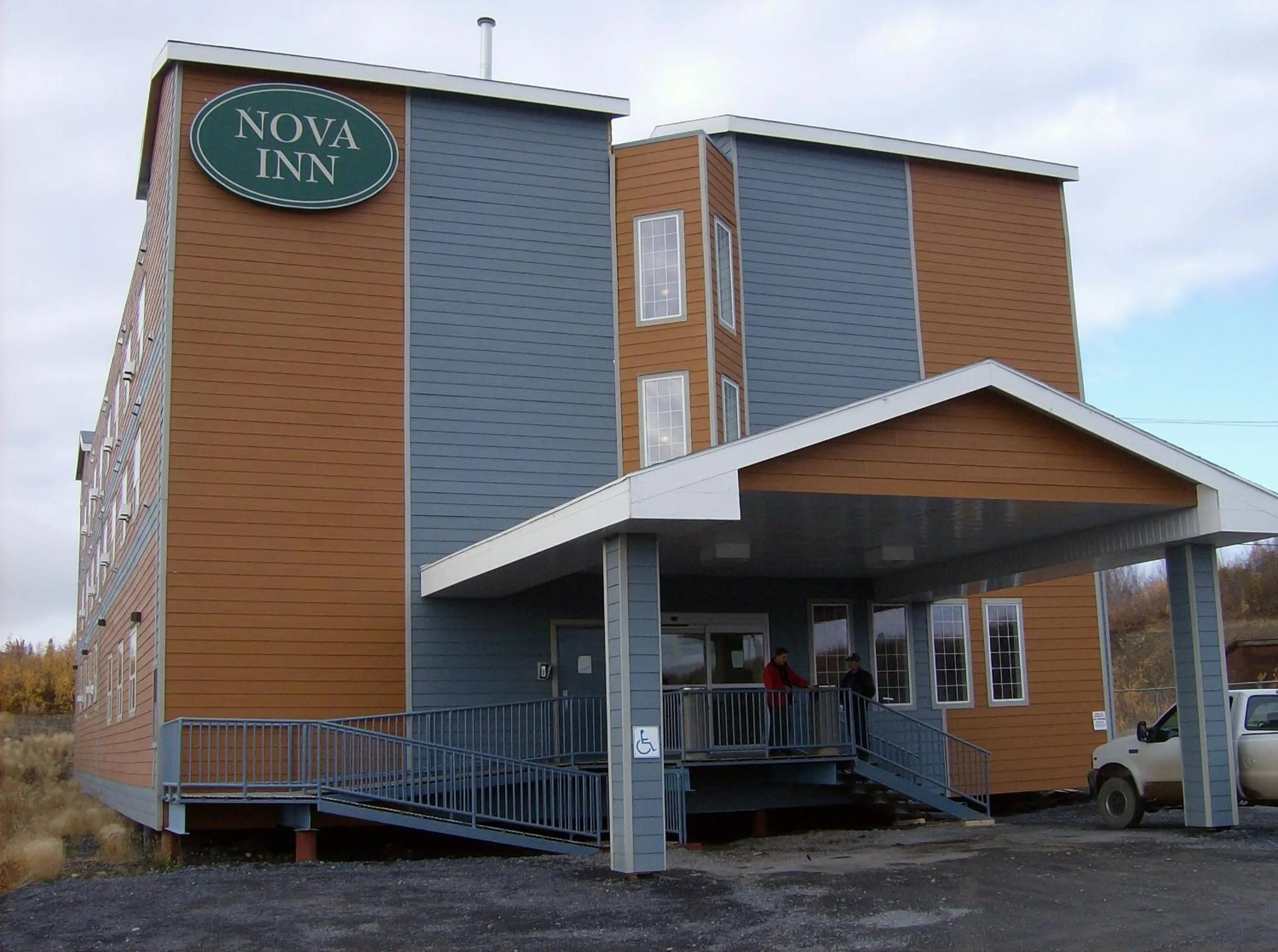 Facade/entrance in Nova Inn Inuvik