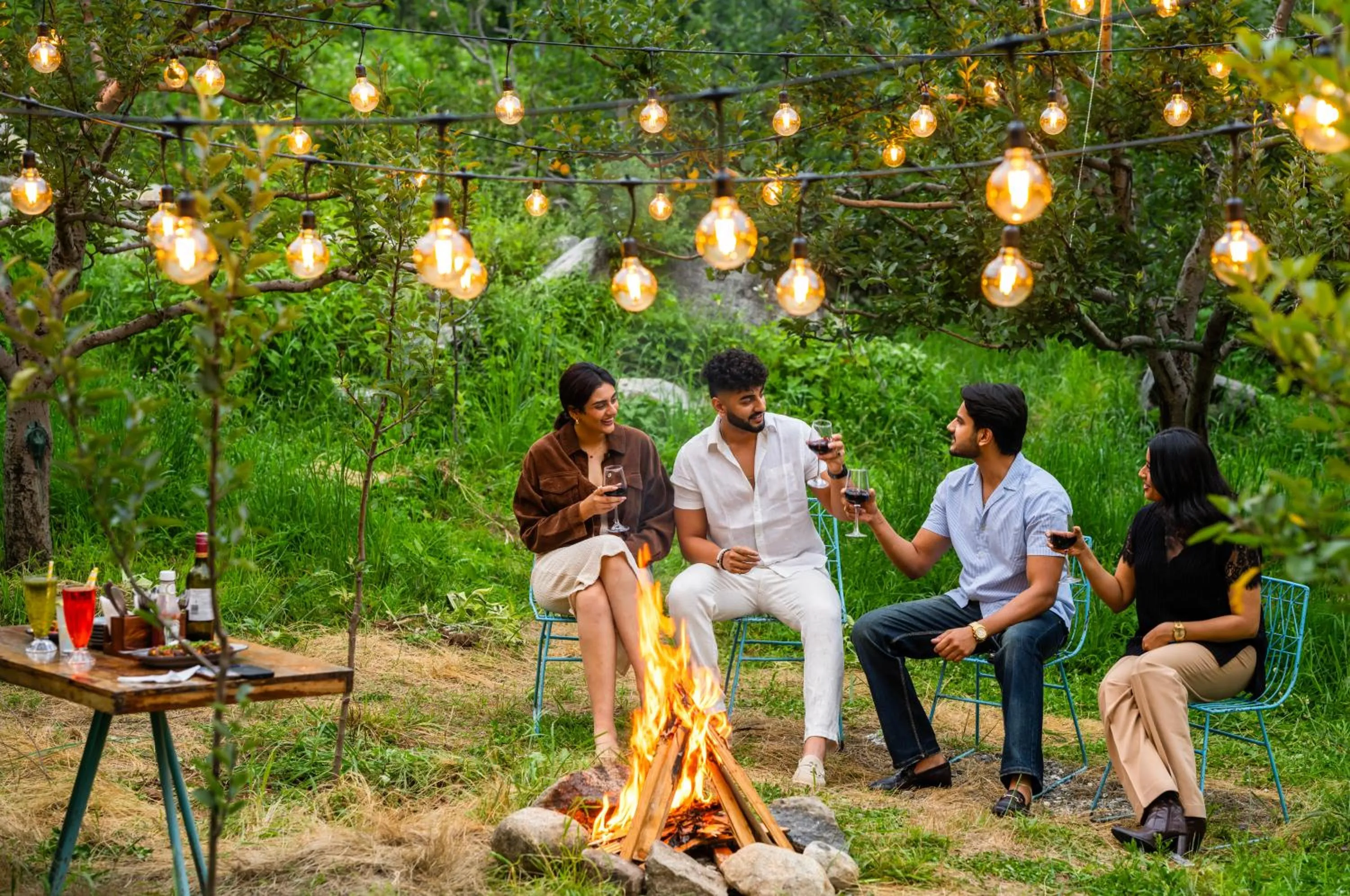 Garden in Olgah Manali