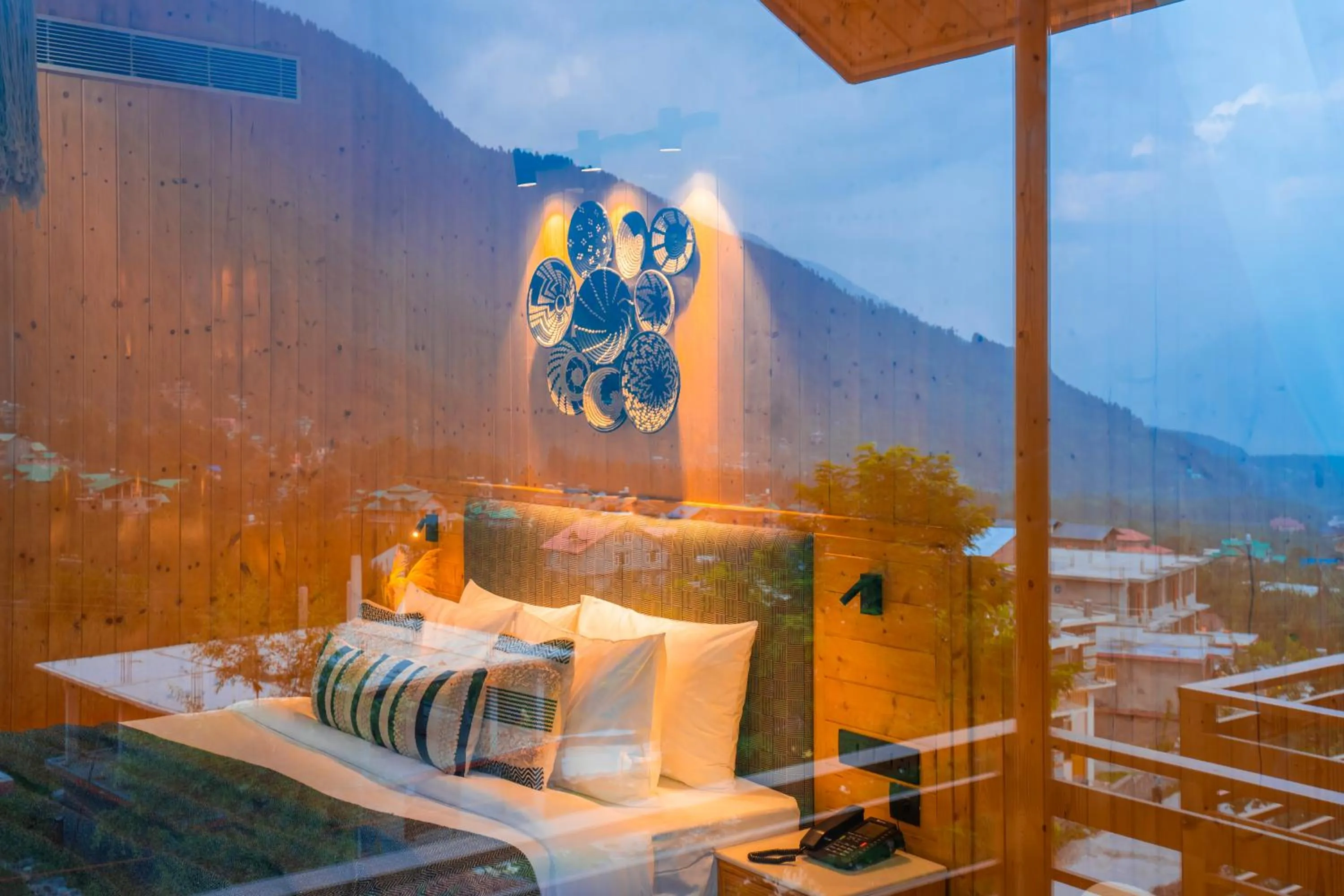 Bedroom in Olgah Manali