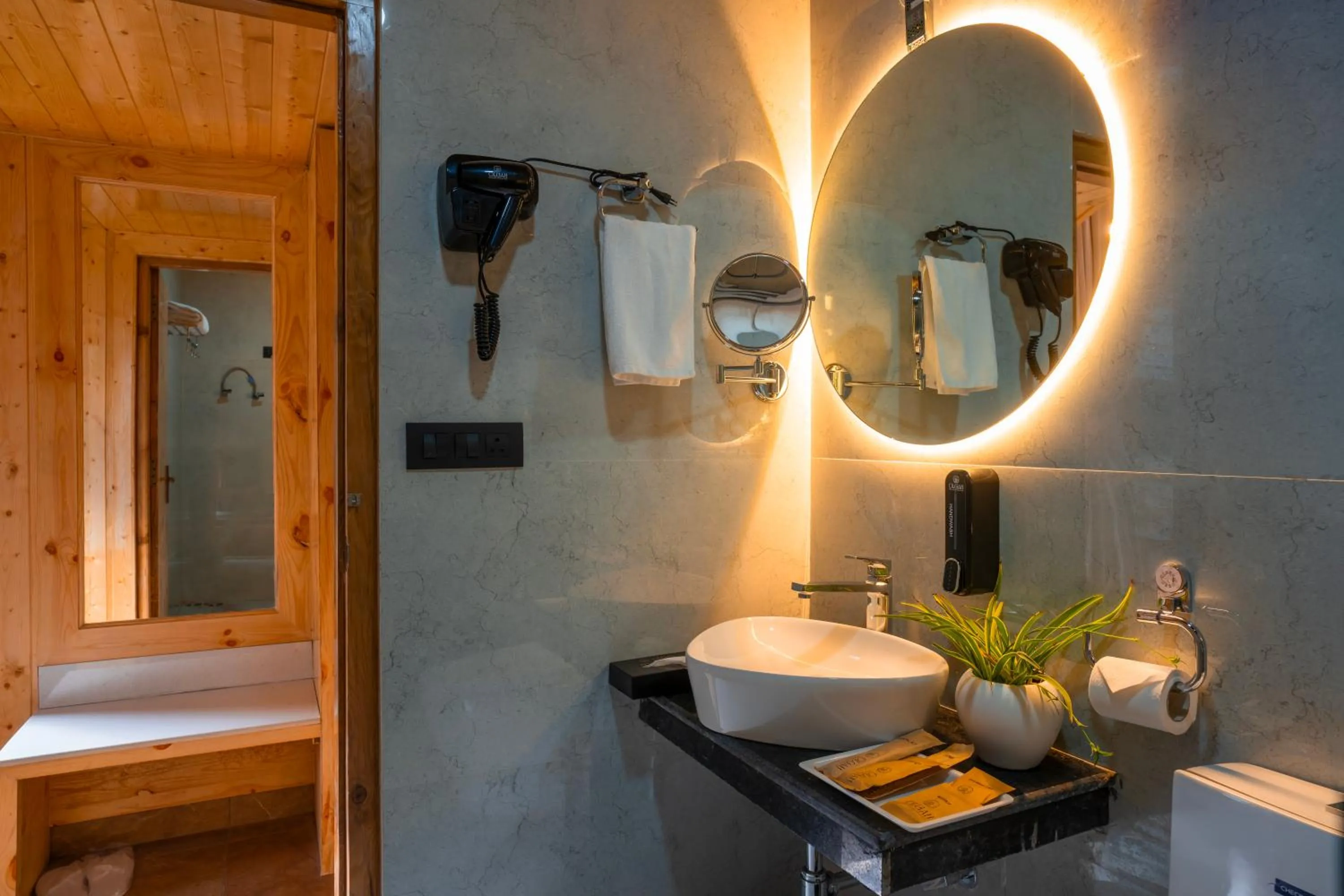 Bathroom in Olgah Manali