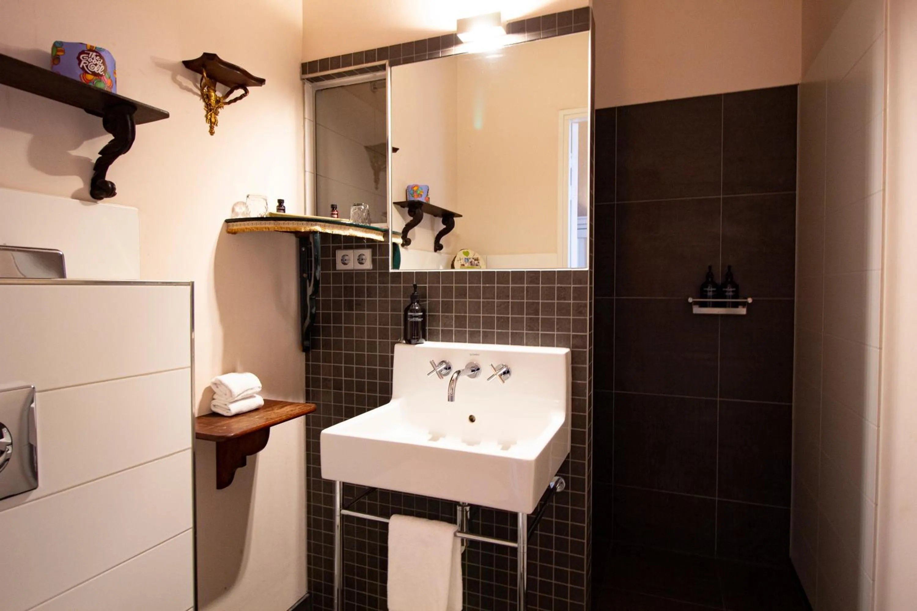 Shower in Suitehotel Pincoffs