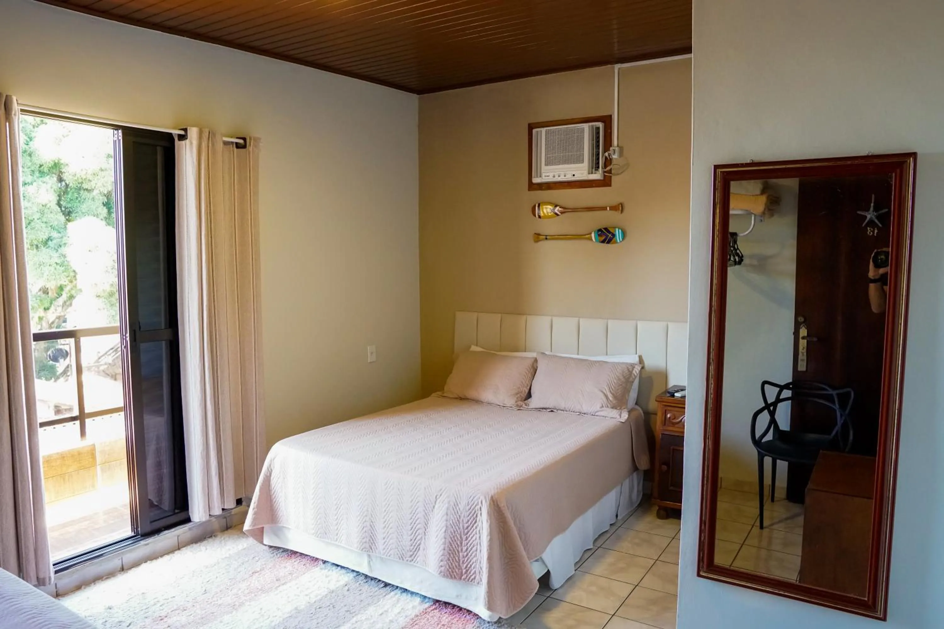 Bed in Pousada Amanhecer do Itaguá