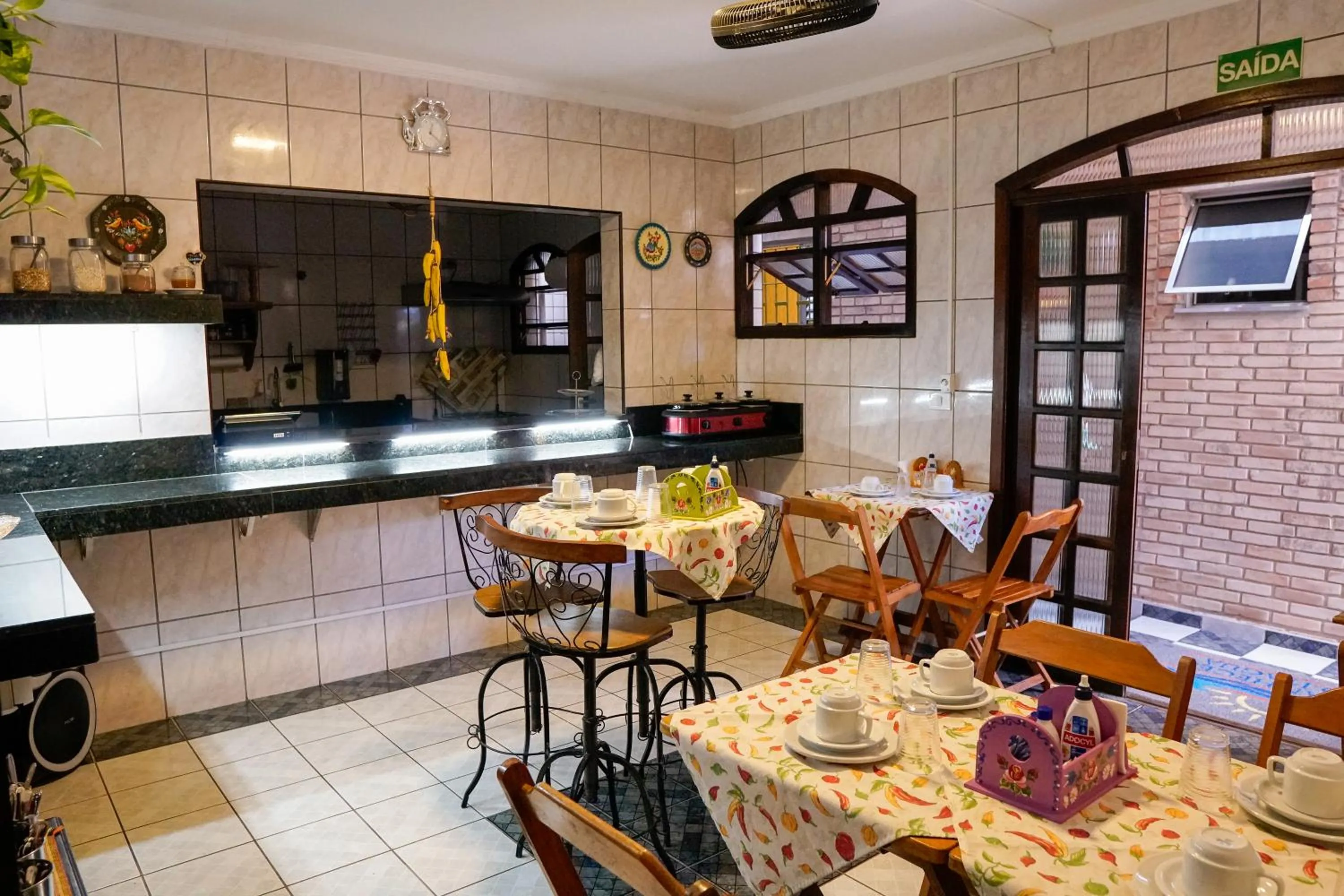 Breakfast in Pousada Amanhecer do Itaguá