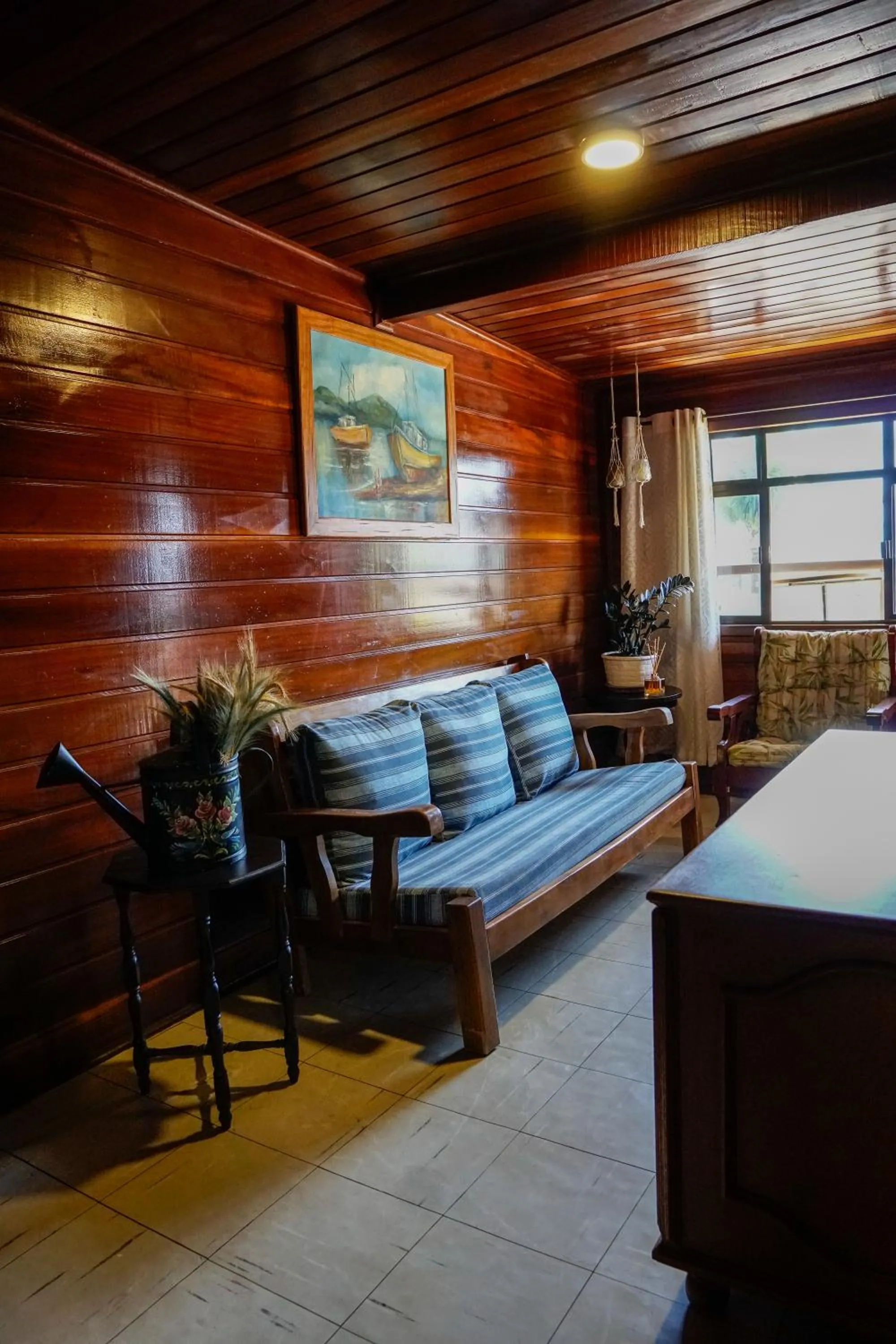 Living room in Pousada Amanhecer do Itaguá