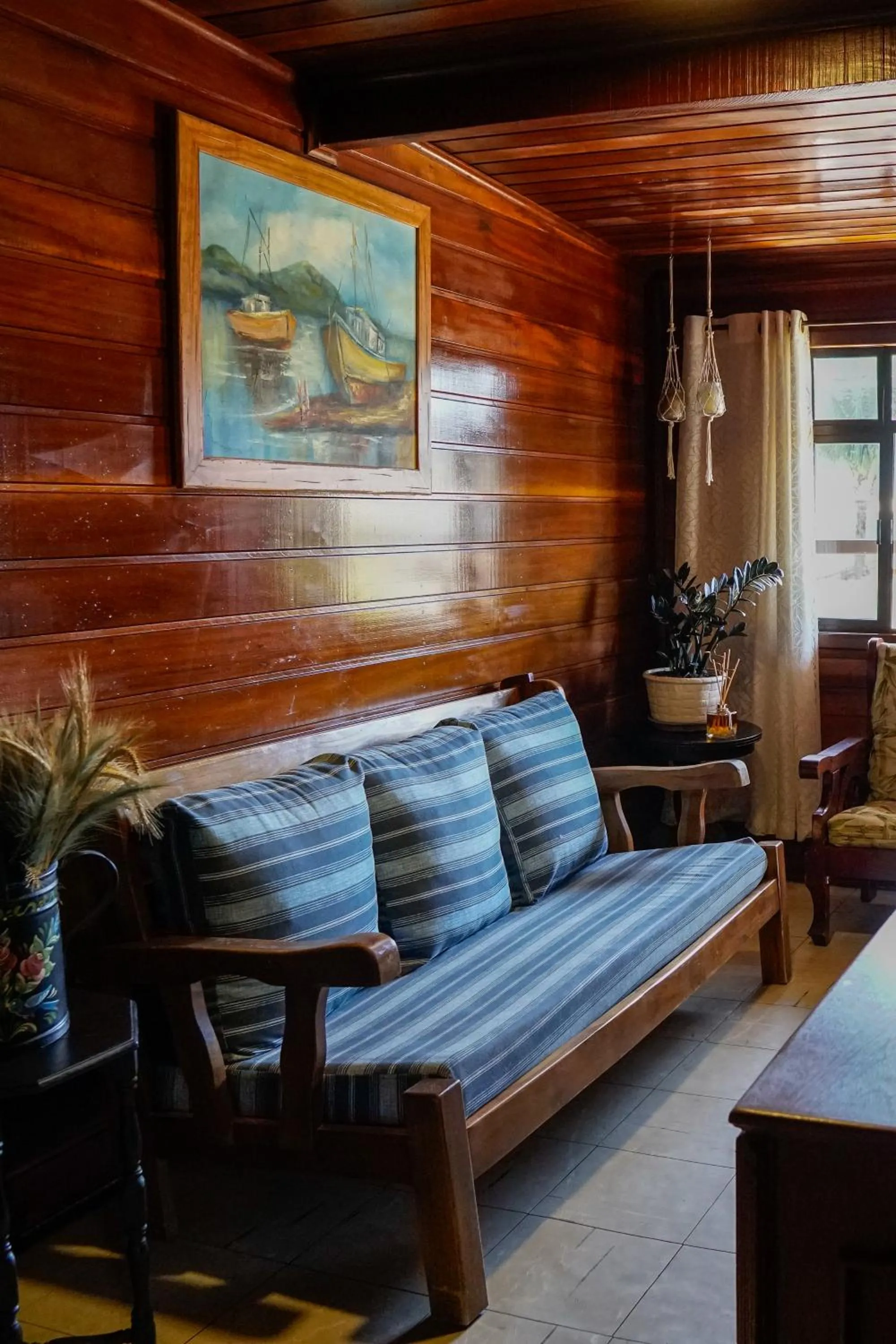 Living room in Pousada Amanhecer do Itaguá