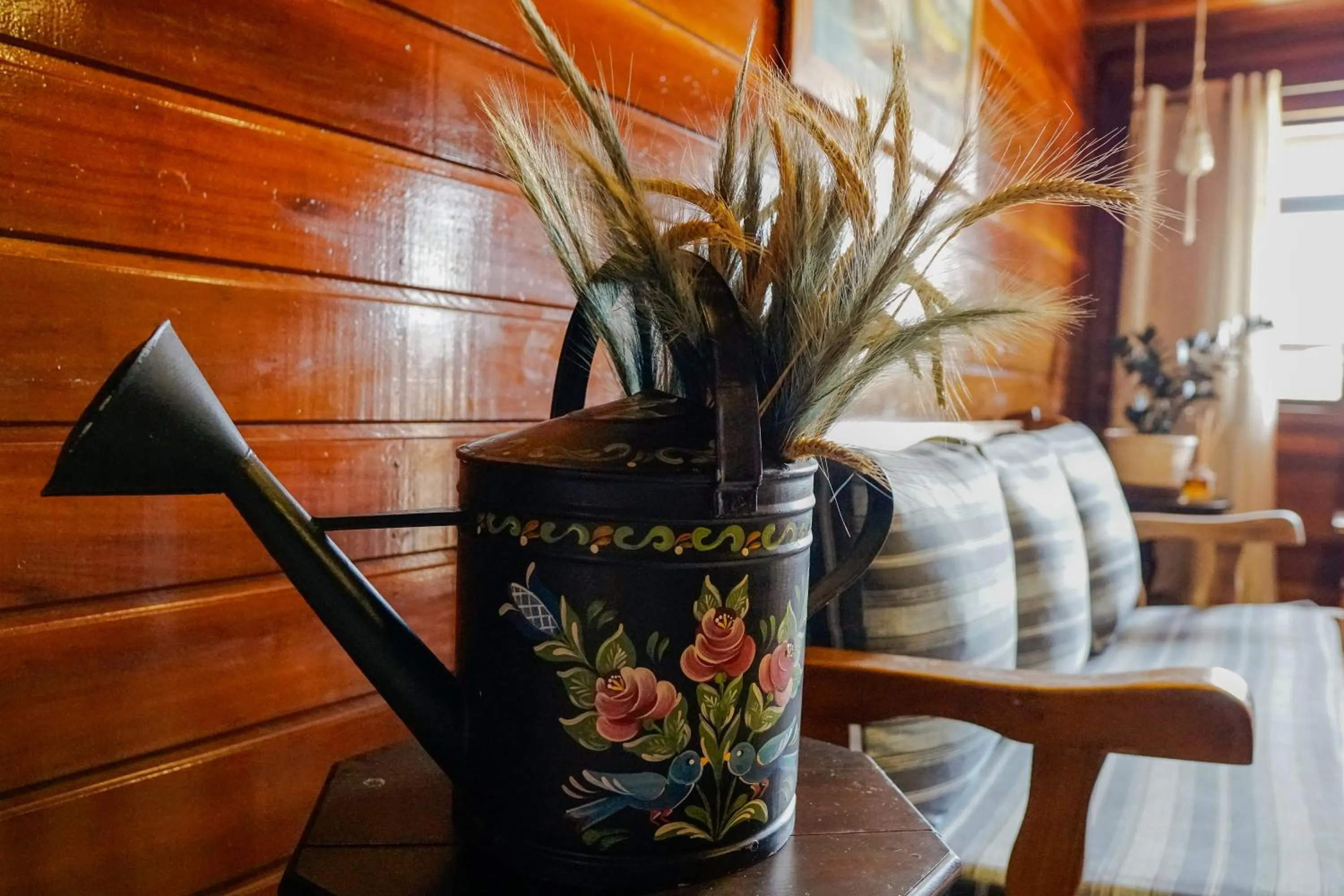 Seating area in Pousada Amanhecer do Itaguá