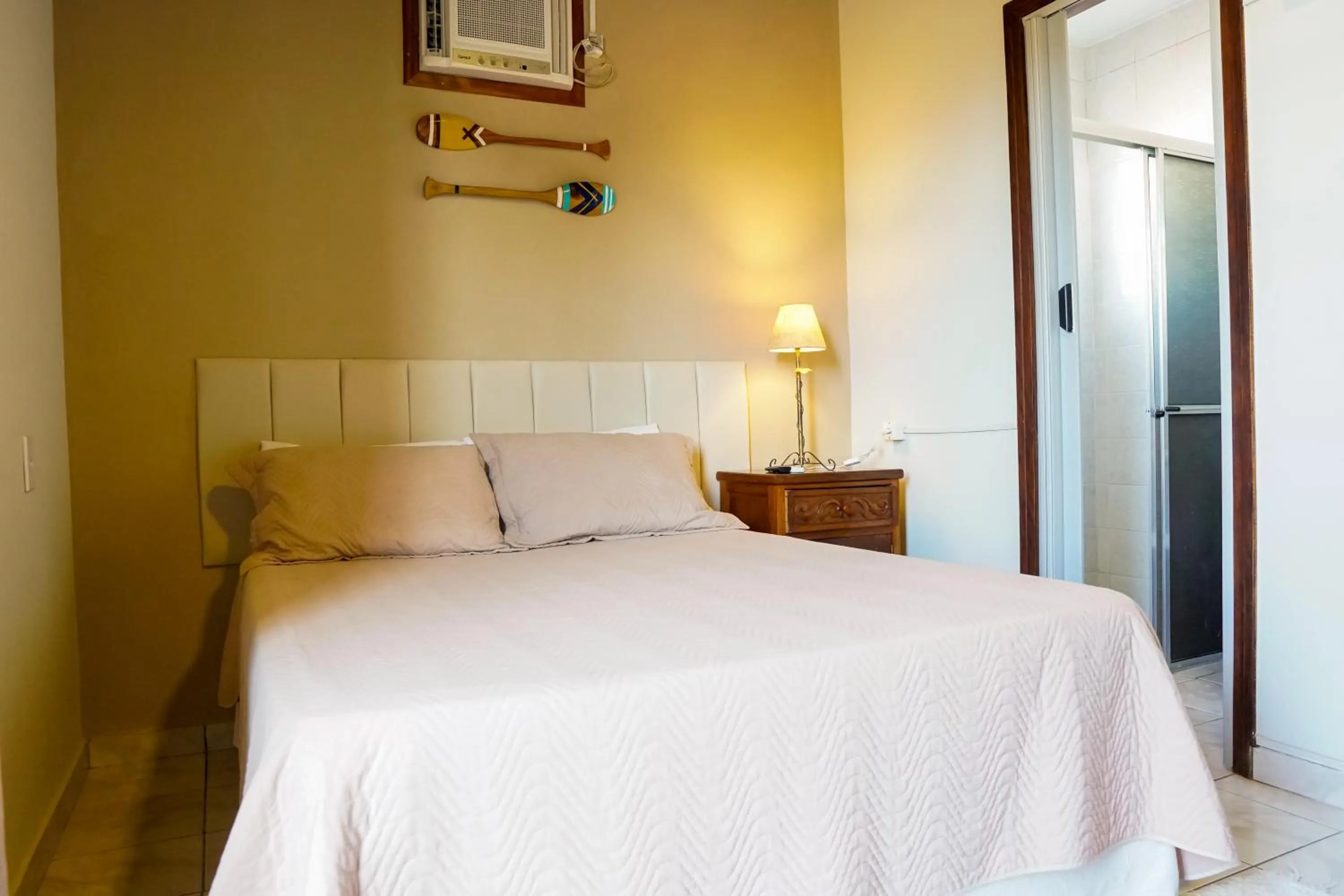 Bed in Pousada Amanhecer do Itaguá