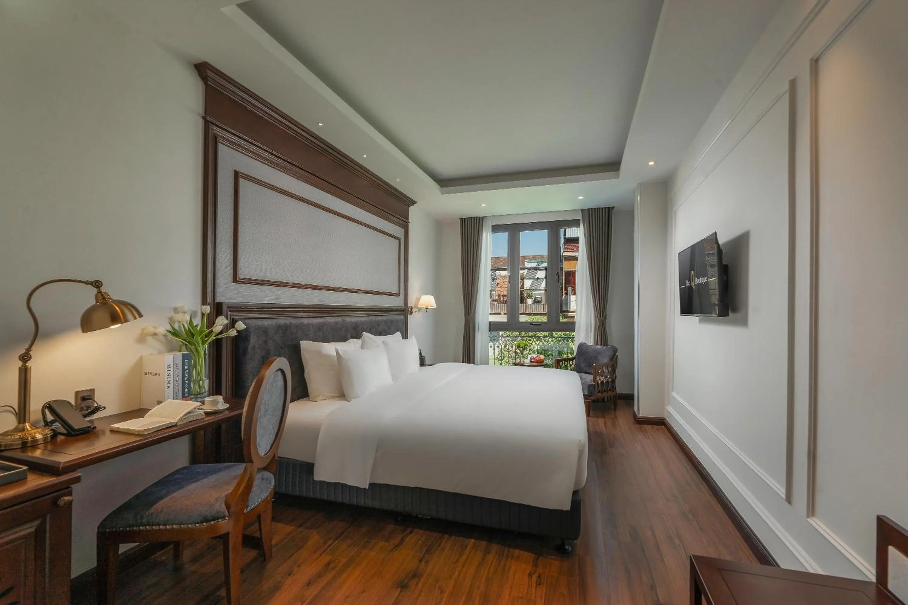 Bedroom, Bed in The Q Boutique Hotel