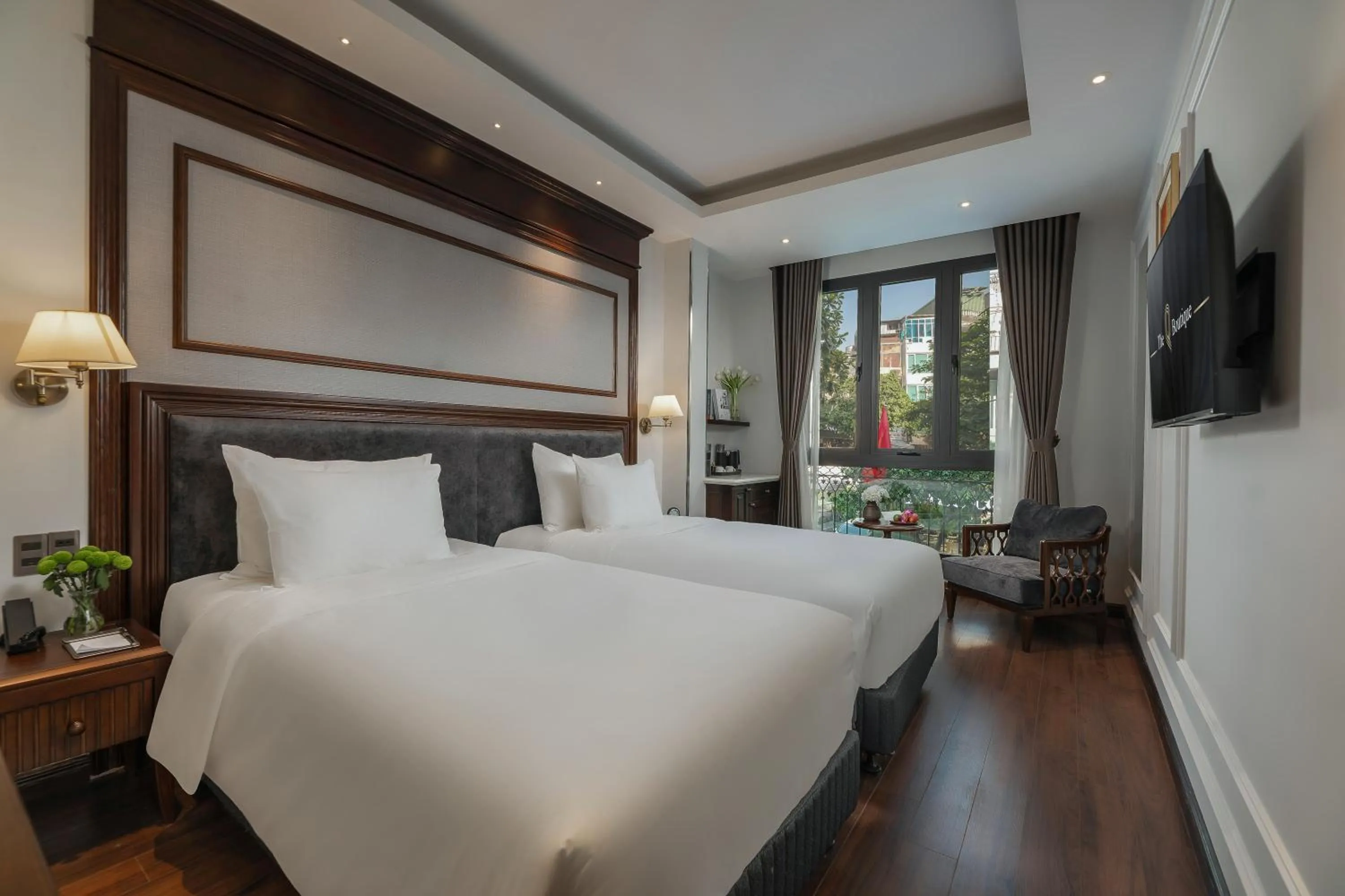 Bedroom, Bed in The Q Boutique Hotel