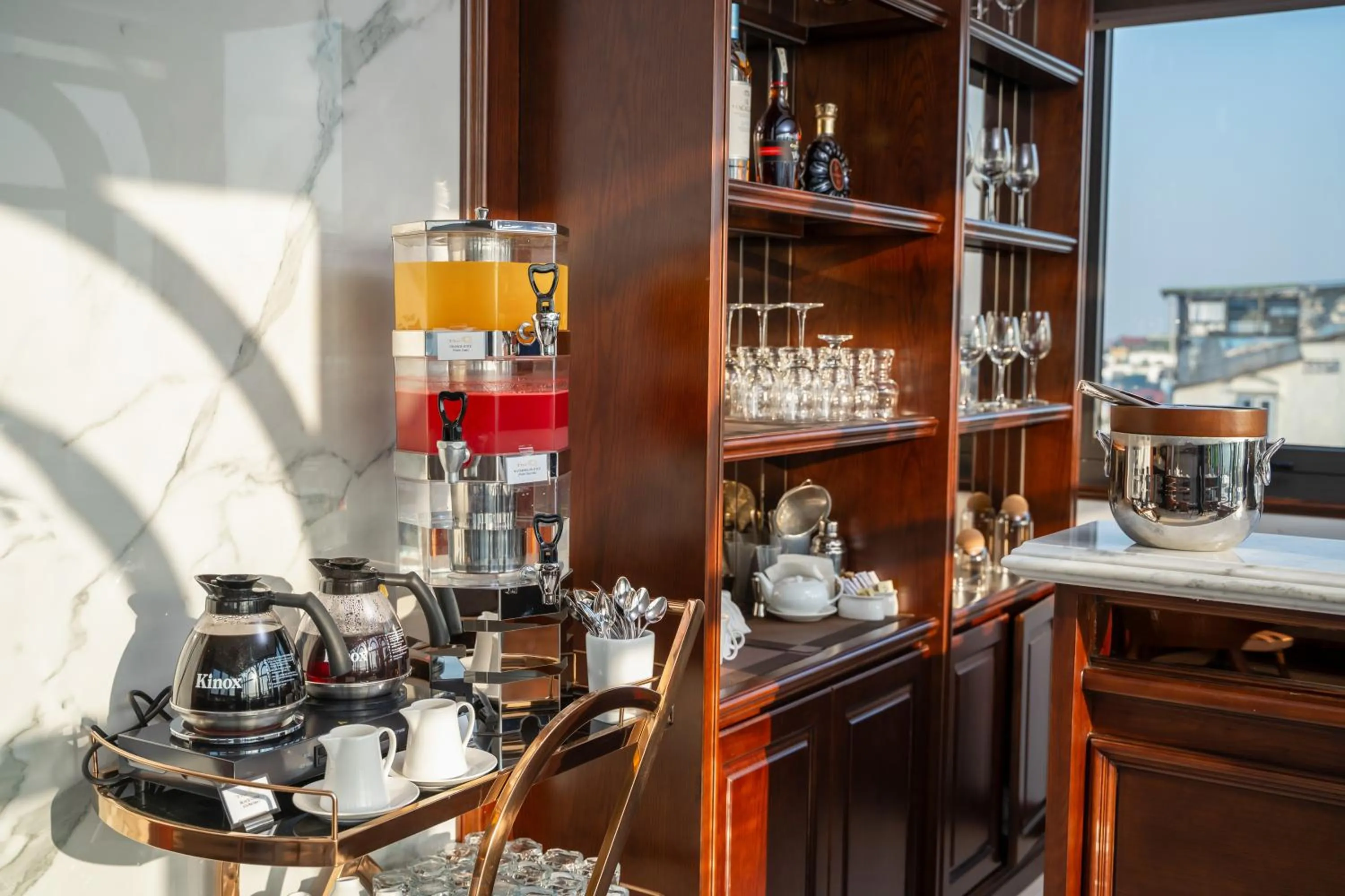 Coffee/tea facilities in The Q Boutique Hotel