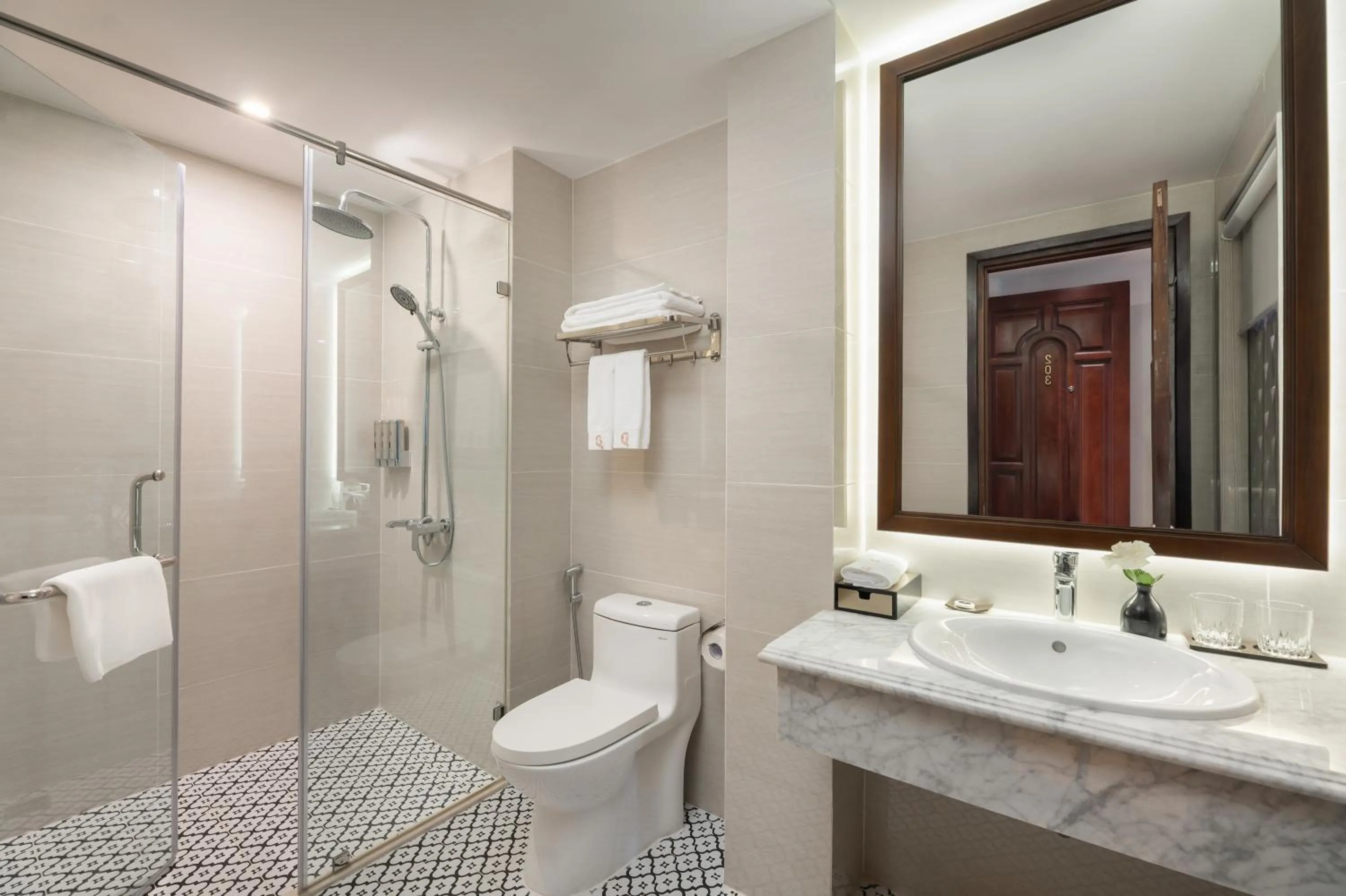 Bathroom in The Q Boutique Hotel