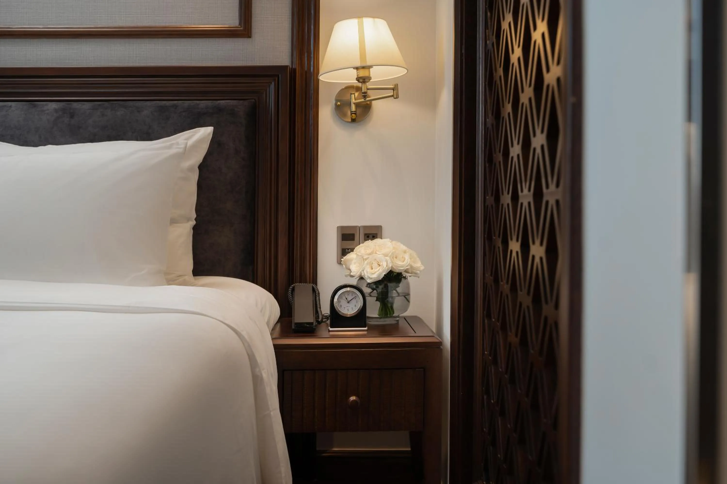 Decorative detail, Bed in The Q Boutique Hotel