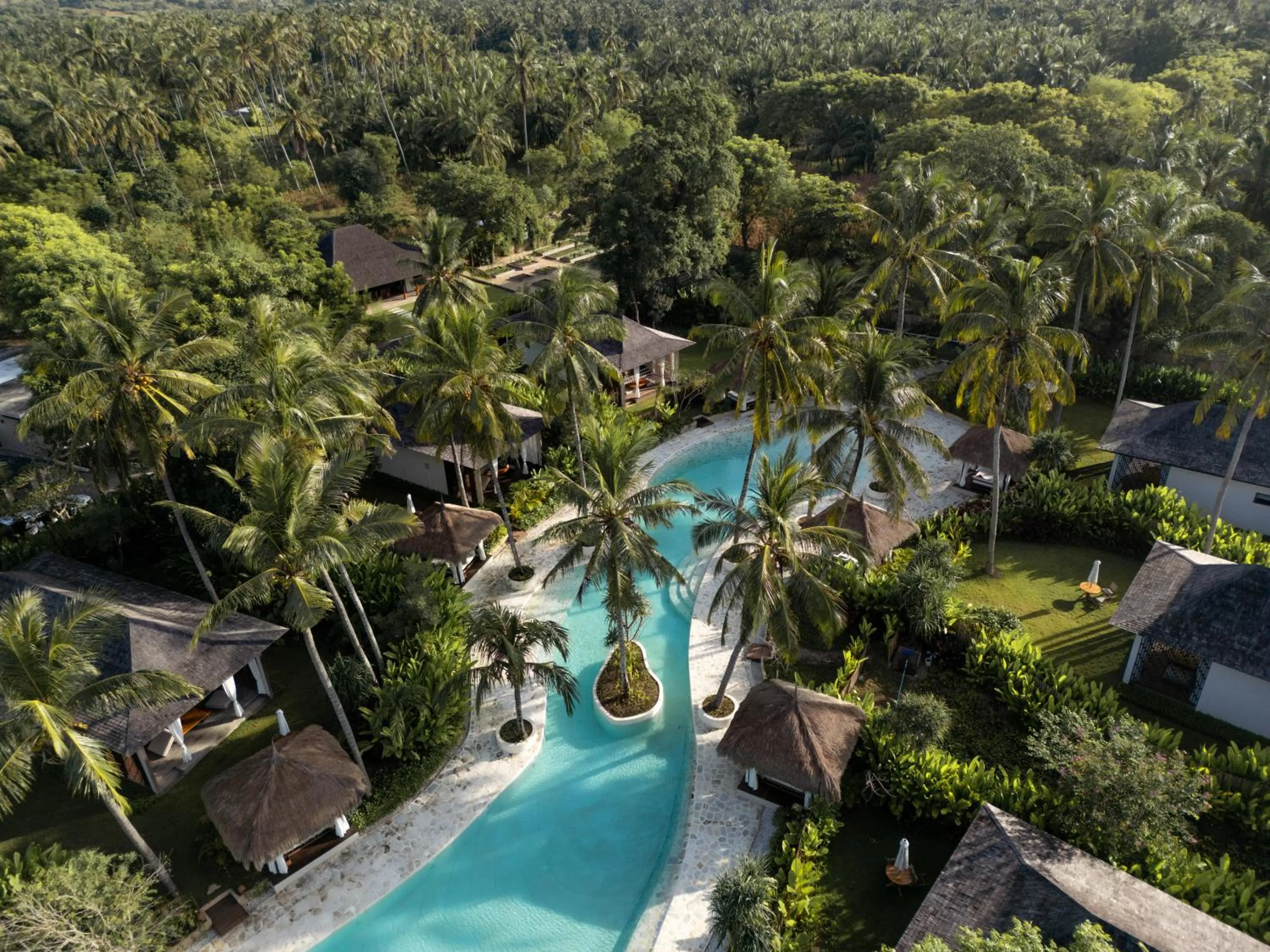 Bird's eye view in Kuara Lombok