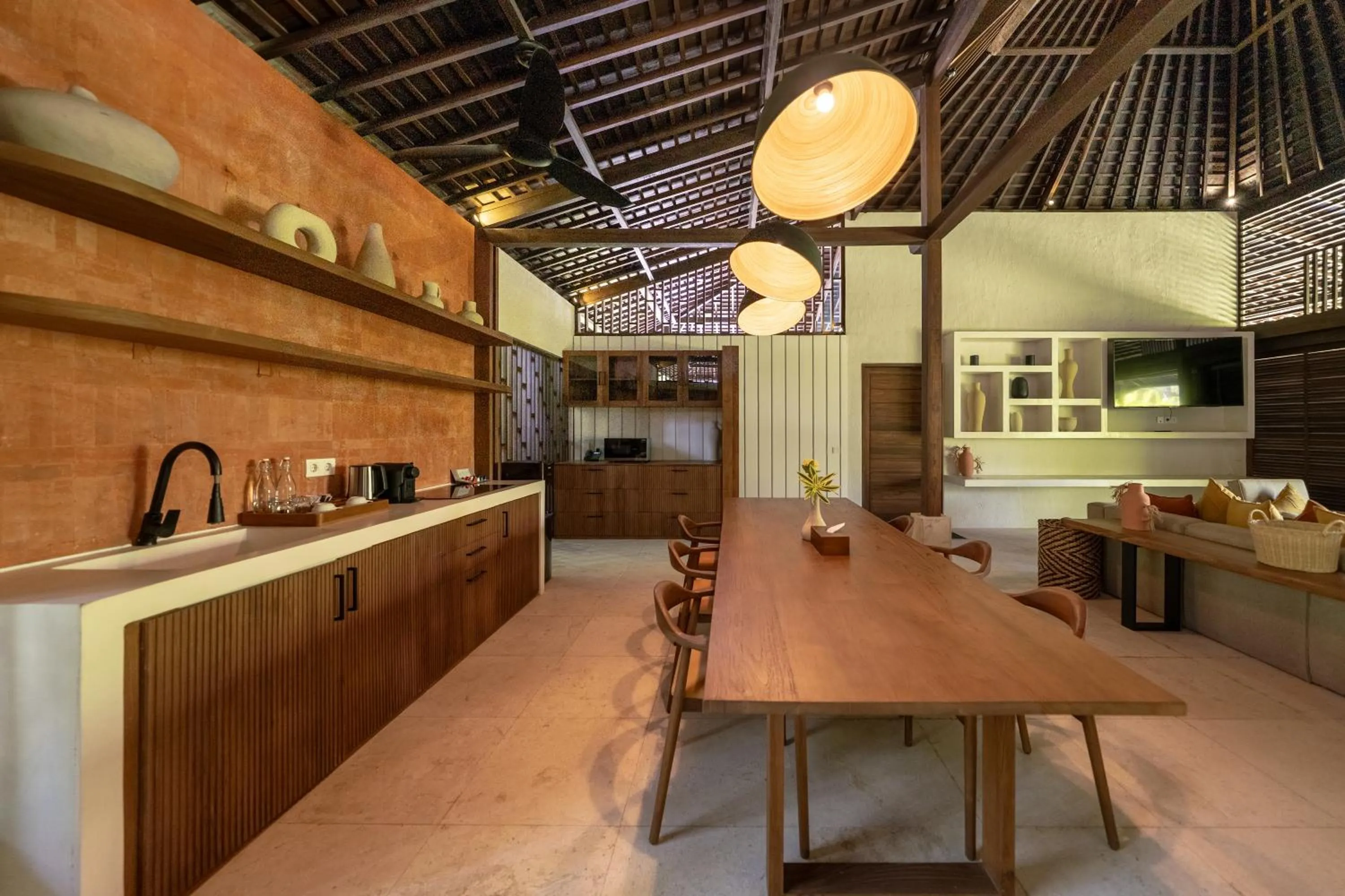 kitchen in Kuara Lombok