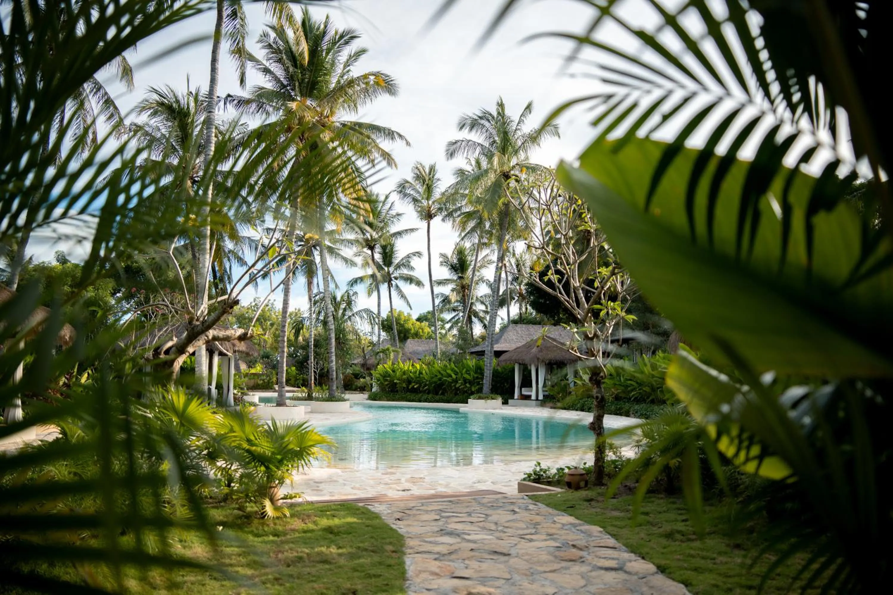 Swimming pool in Kuara Lombok