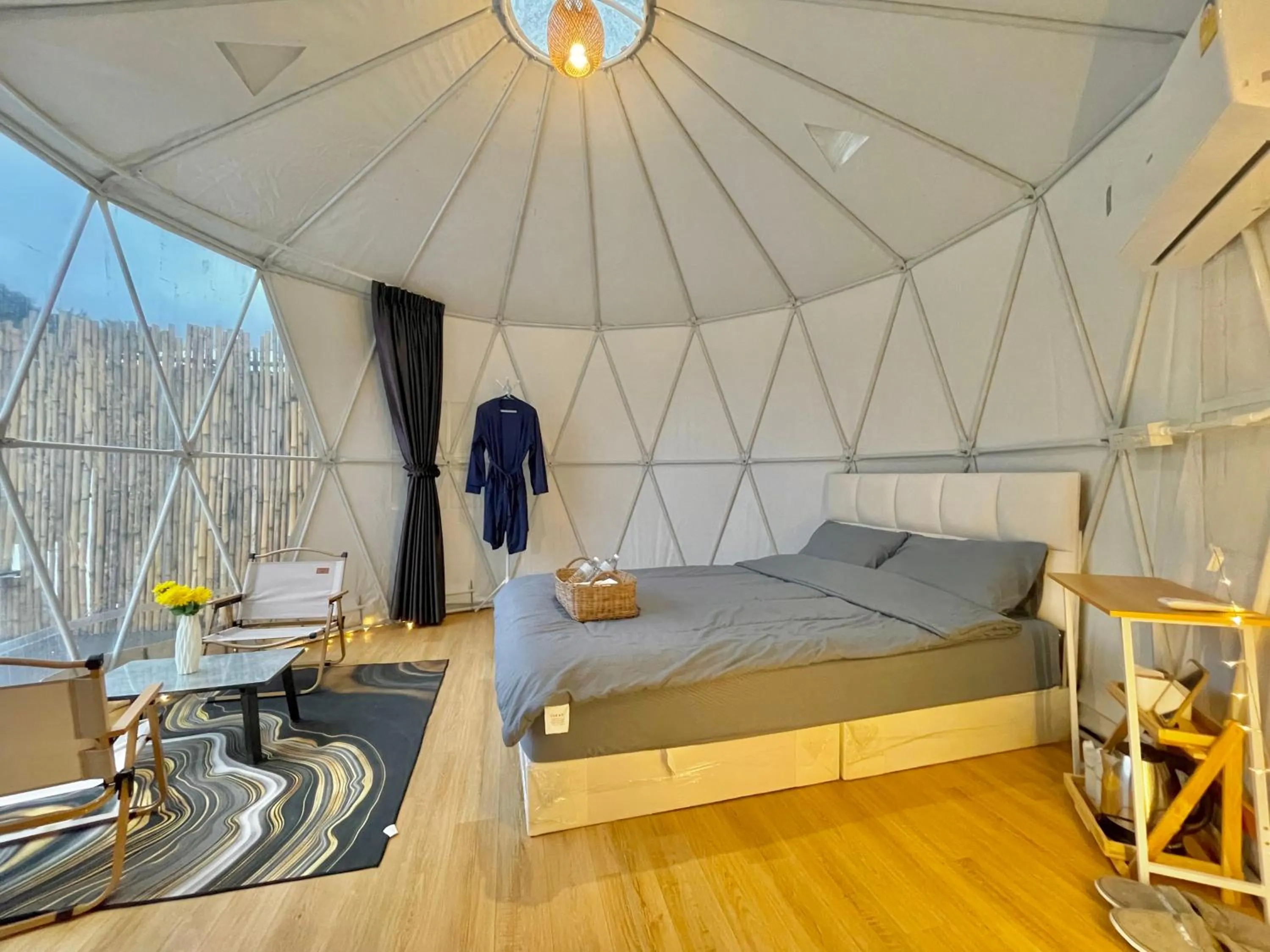 Bed in Idea Camp At Khaokho