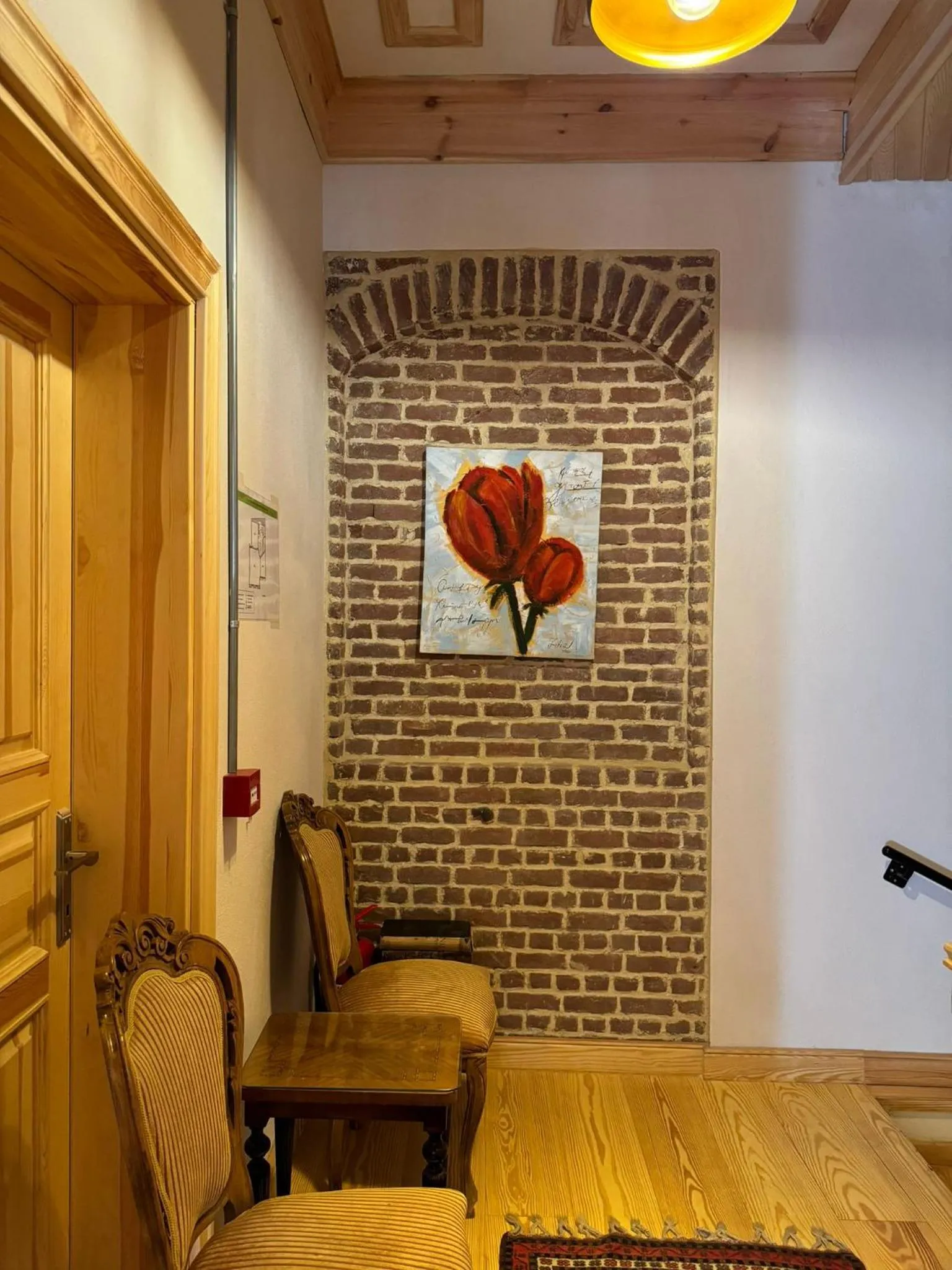 Seating area in HanFlats