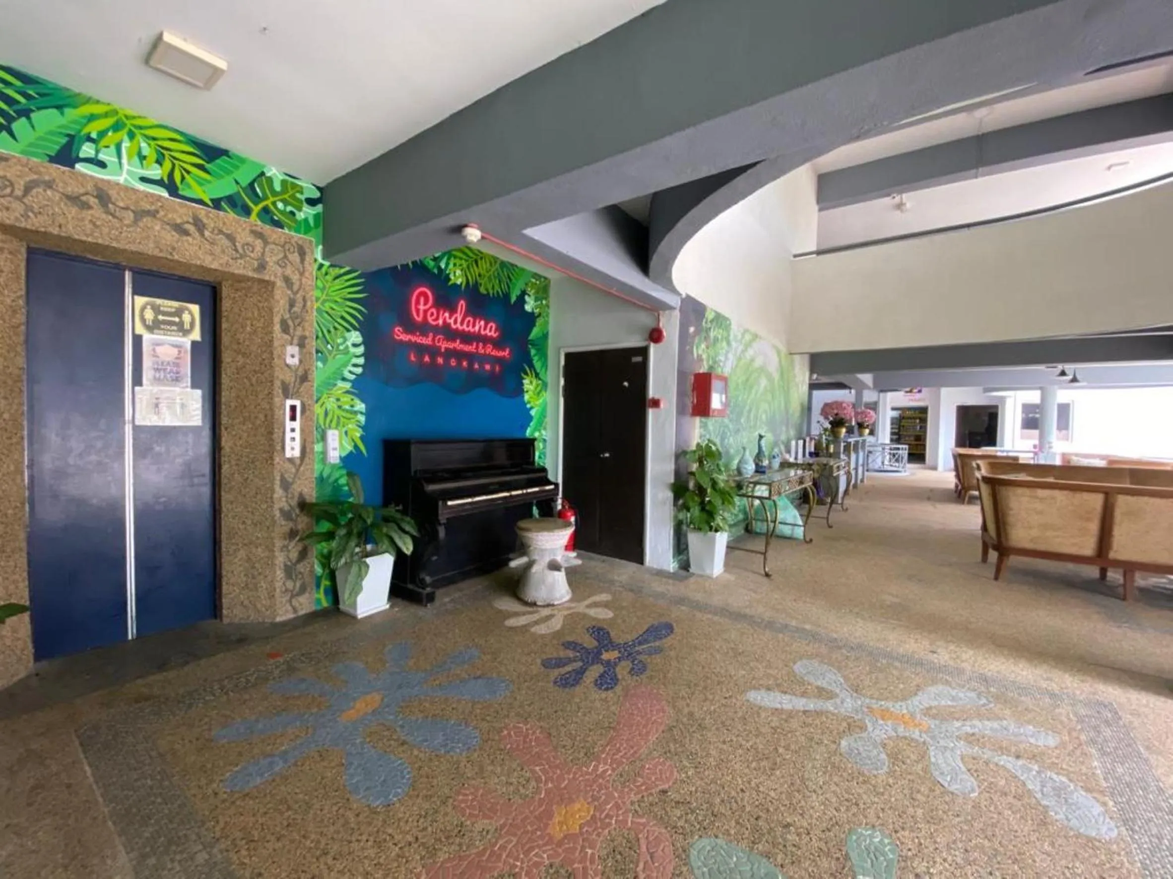 Lobby or reception in Perdana Serviced Apartment & Resorts