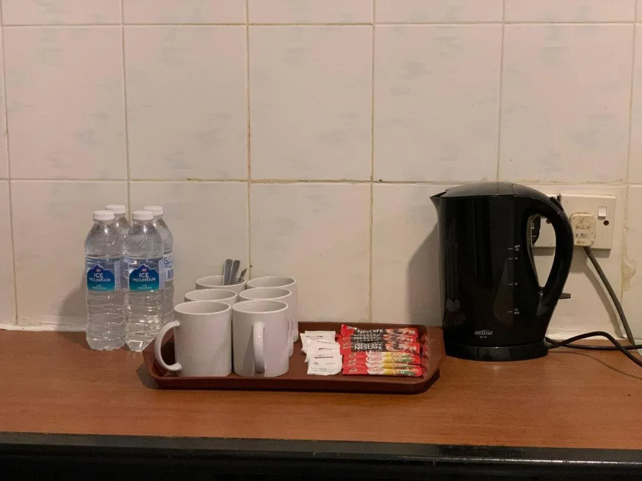 Kitchen or kitchenette in Perdana Serviced Apartment & Resorts