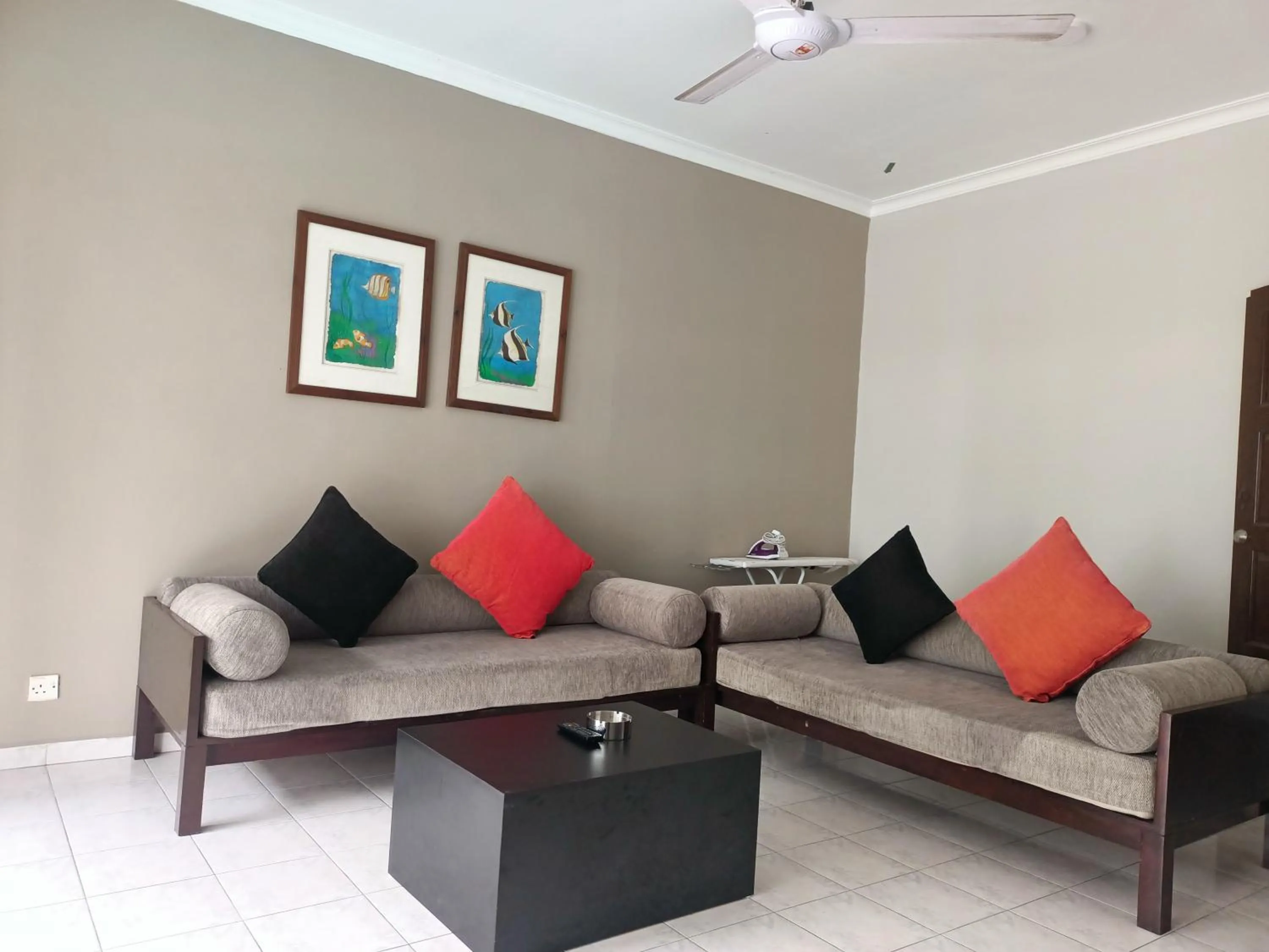 Living room in Perdana Serviced Apartment & Resorts