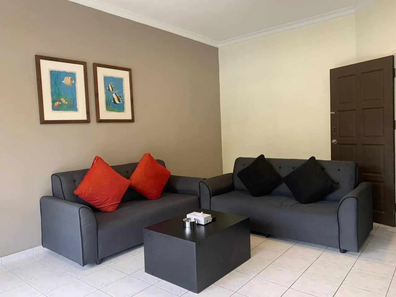 Living room in Perdana Serviced Apartment & Resorts