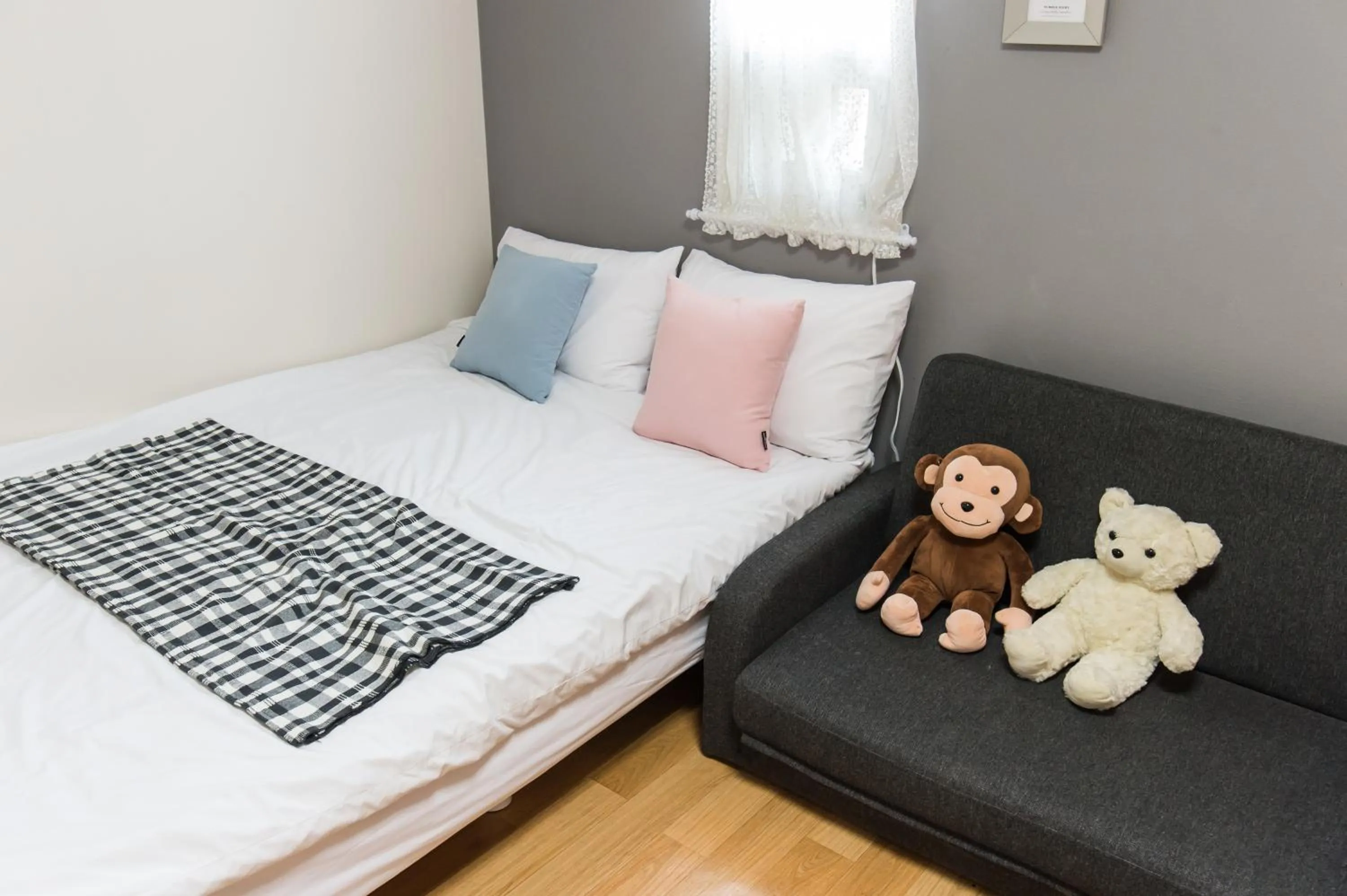 Bed in The Blossom Yeonnam Guesthouse