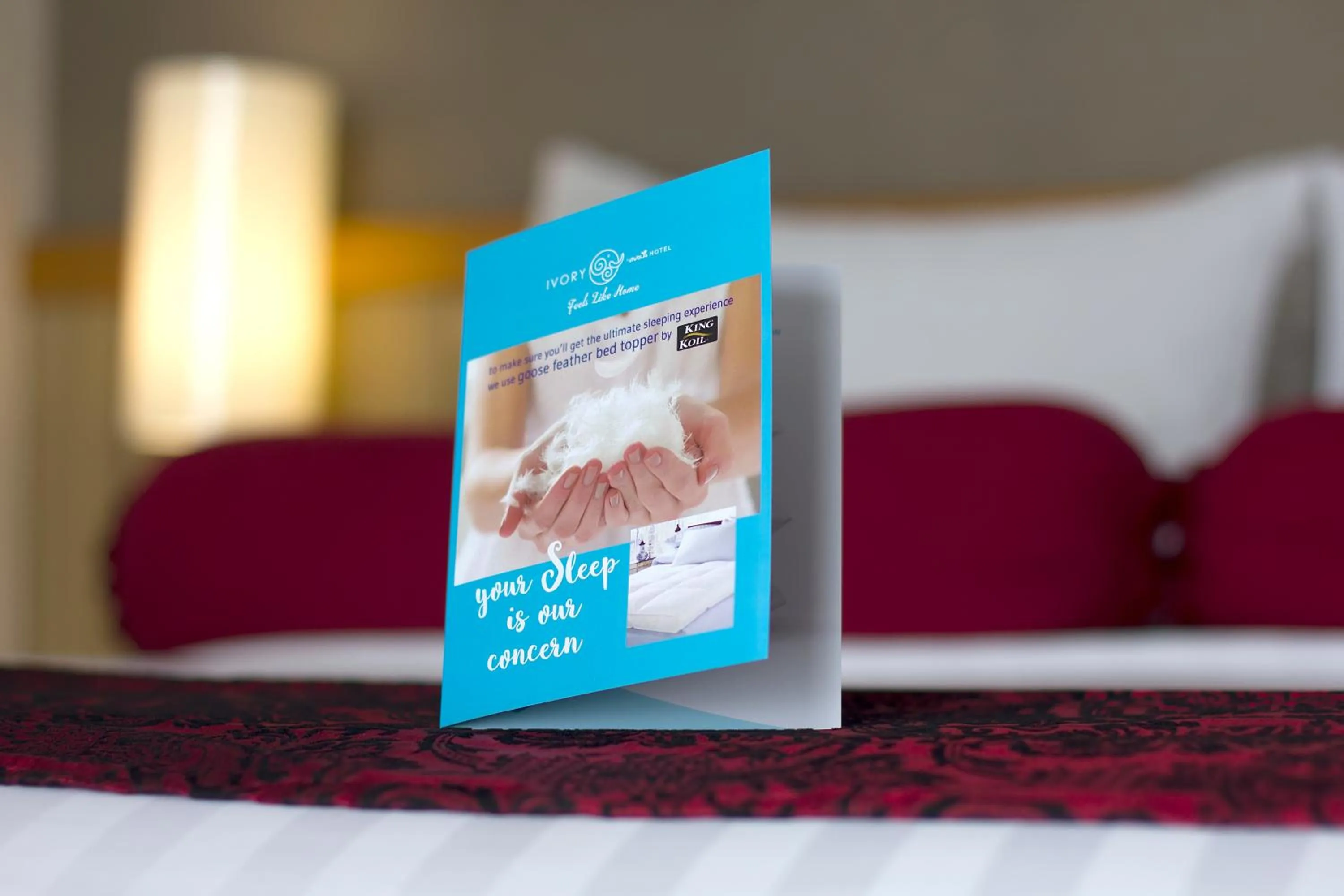 Logo/Certificate/Sign, Bed in Ivory Hotel Bandung