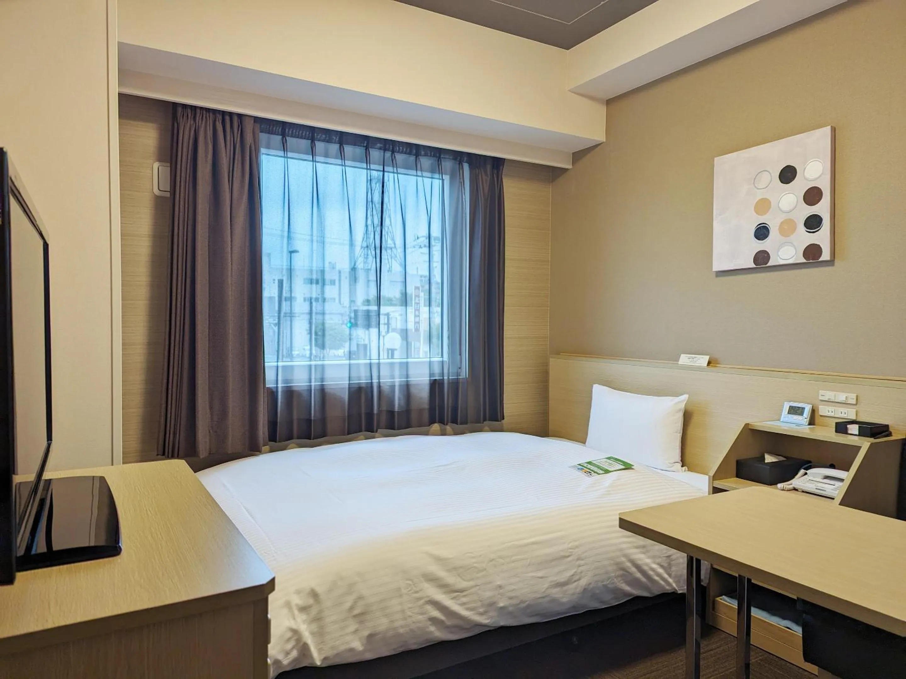 Photo of the whole room, Bed in Hotel Route-Inn Oshu