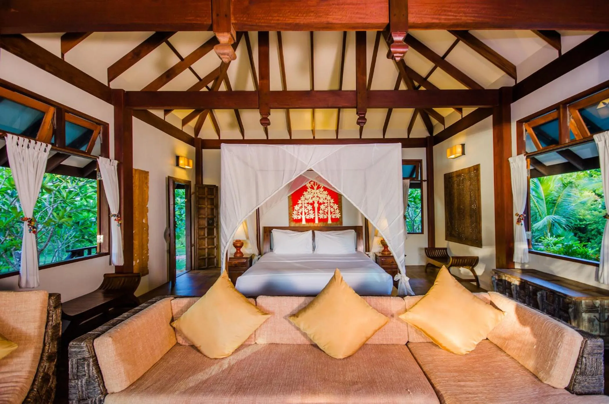 Bedroom, Bed in Koh Jum Beach Villas "A member of Secret Retreats"