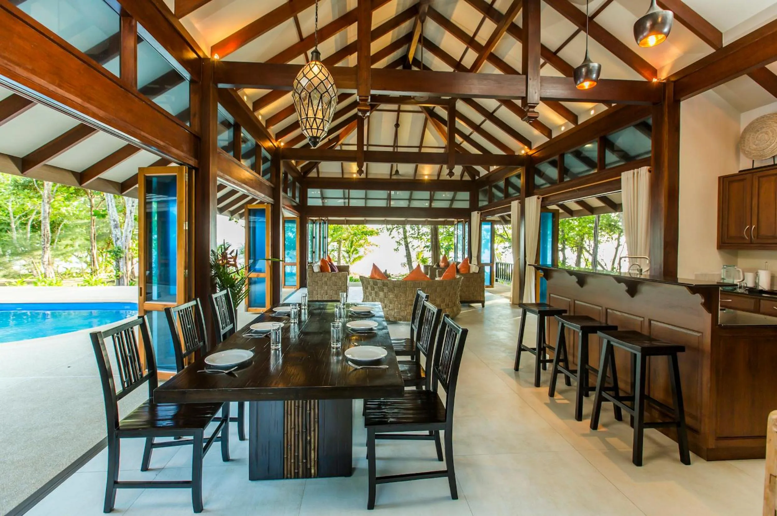 Dining area in Koh Jum Beach Villas "A member of Secret Retreats"