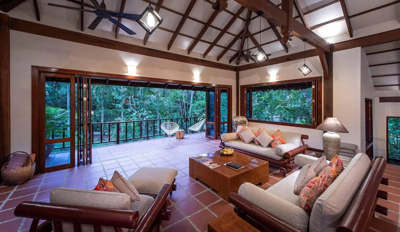 Living room in Koh Jum Beach Villas "A member of Secret Retreats"