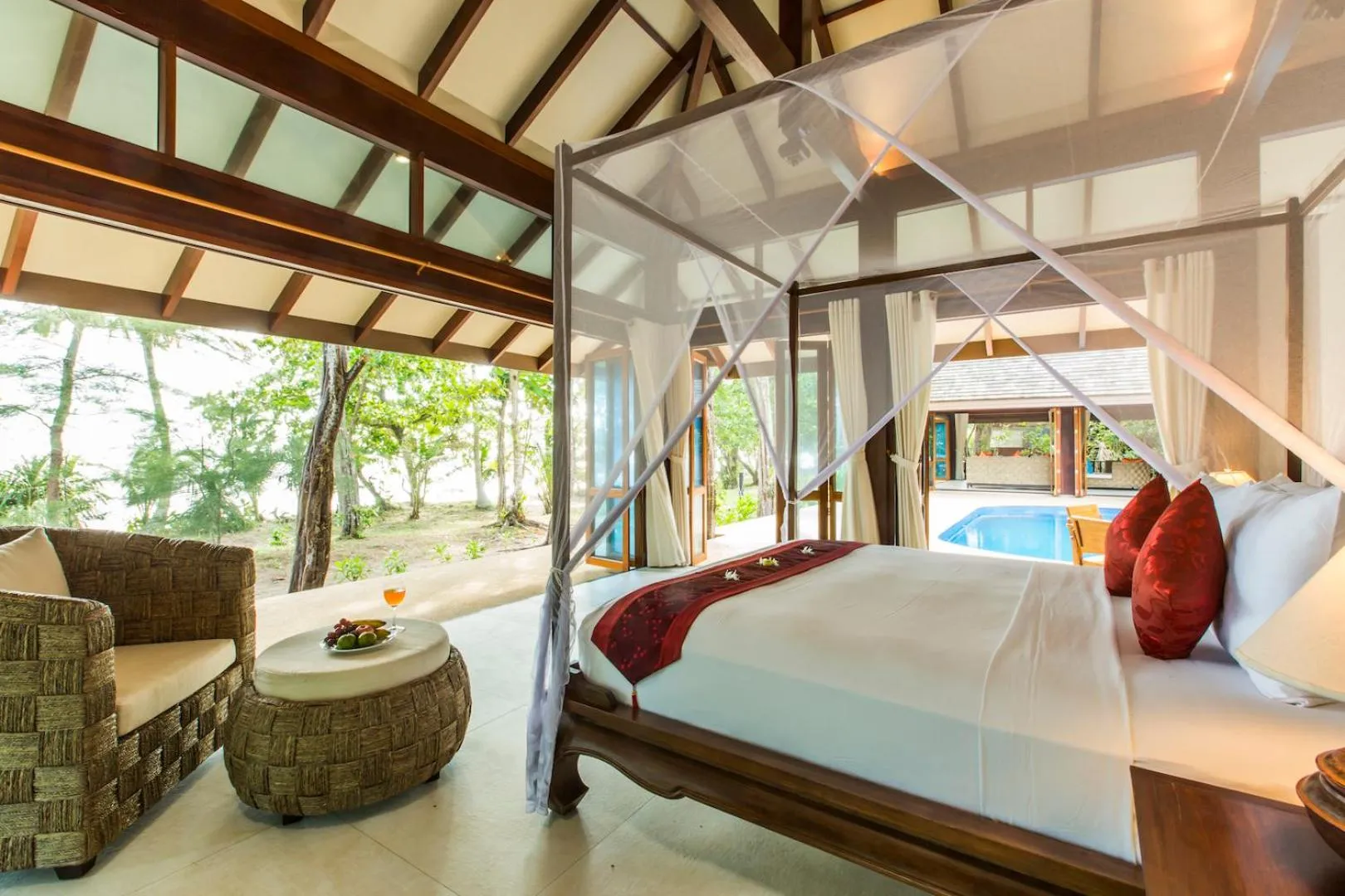 Bed in Koh Jum Beach Villas "A member of Secret Retreats"