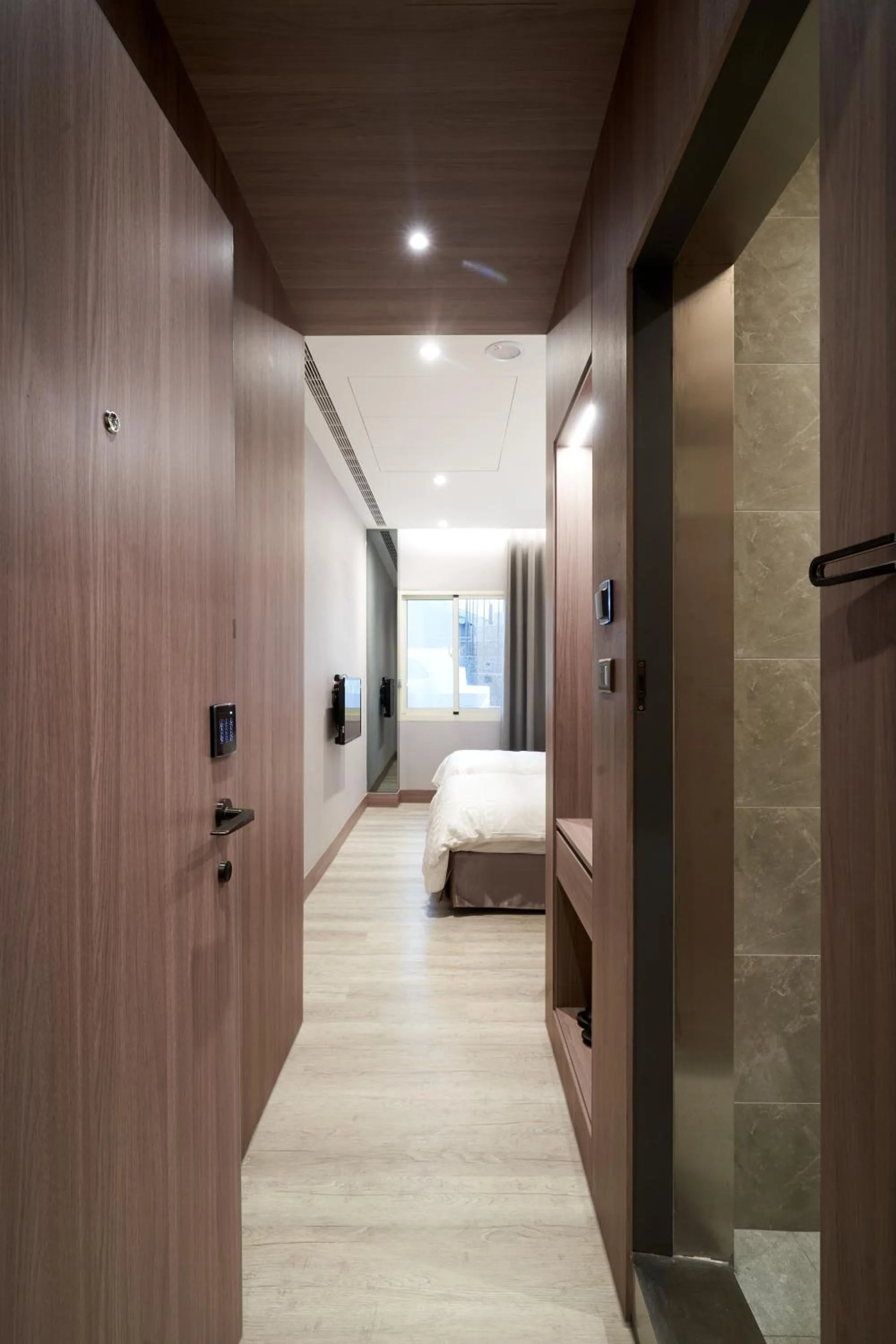 Bed in Yung An Business Hotel