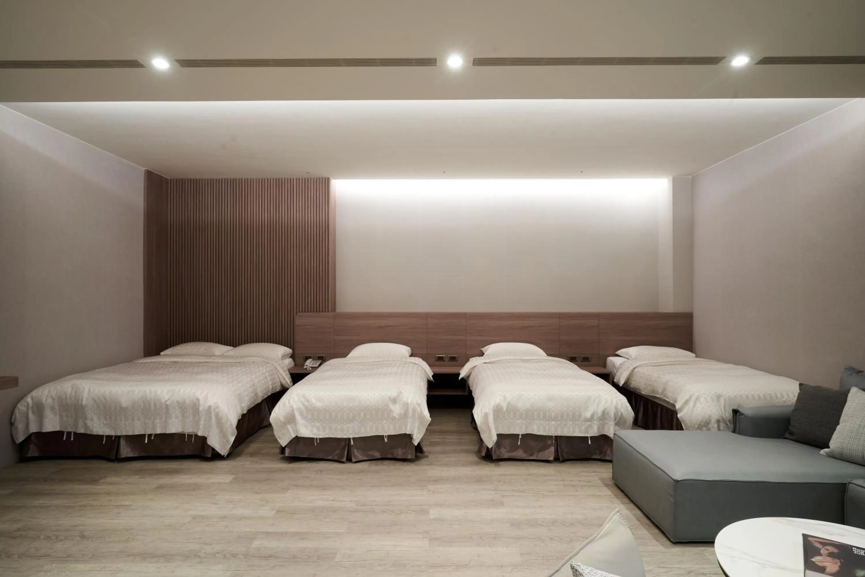 Bed in Yung An Business Hotel