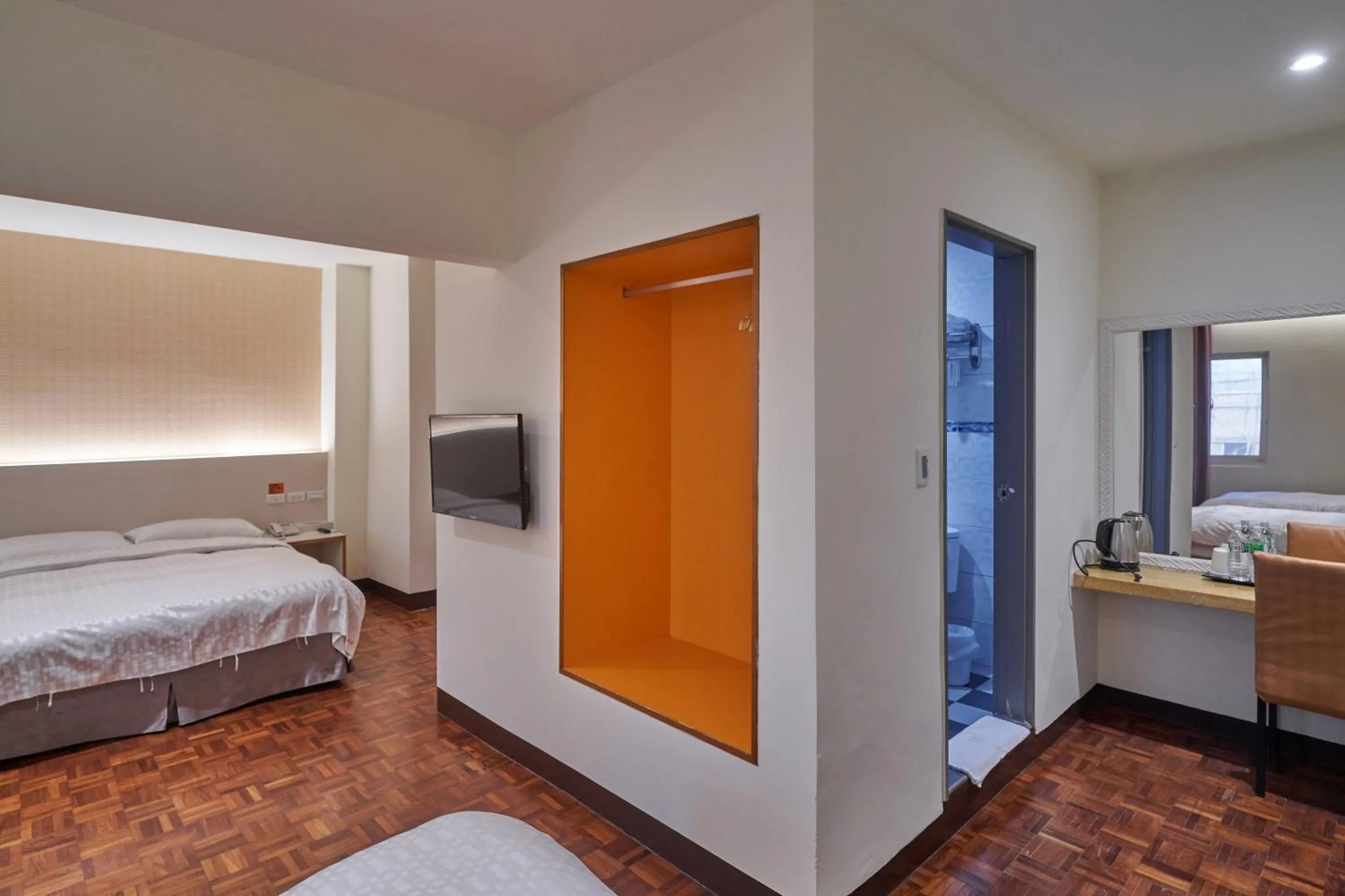 Bed in Yung An Business Hotel