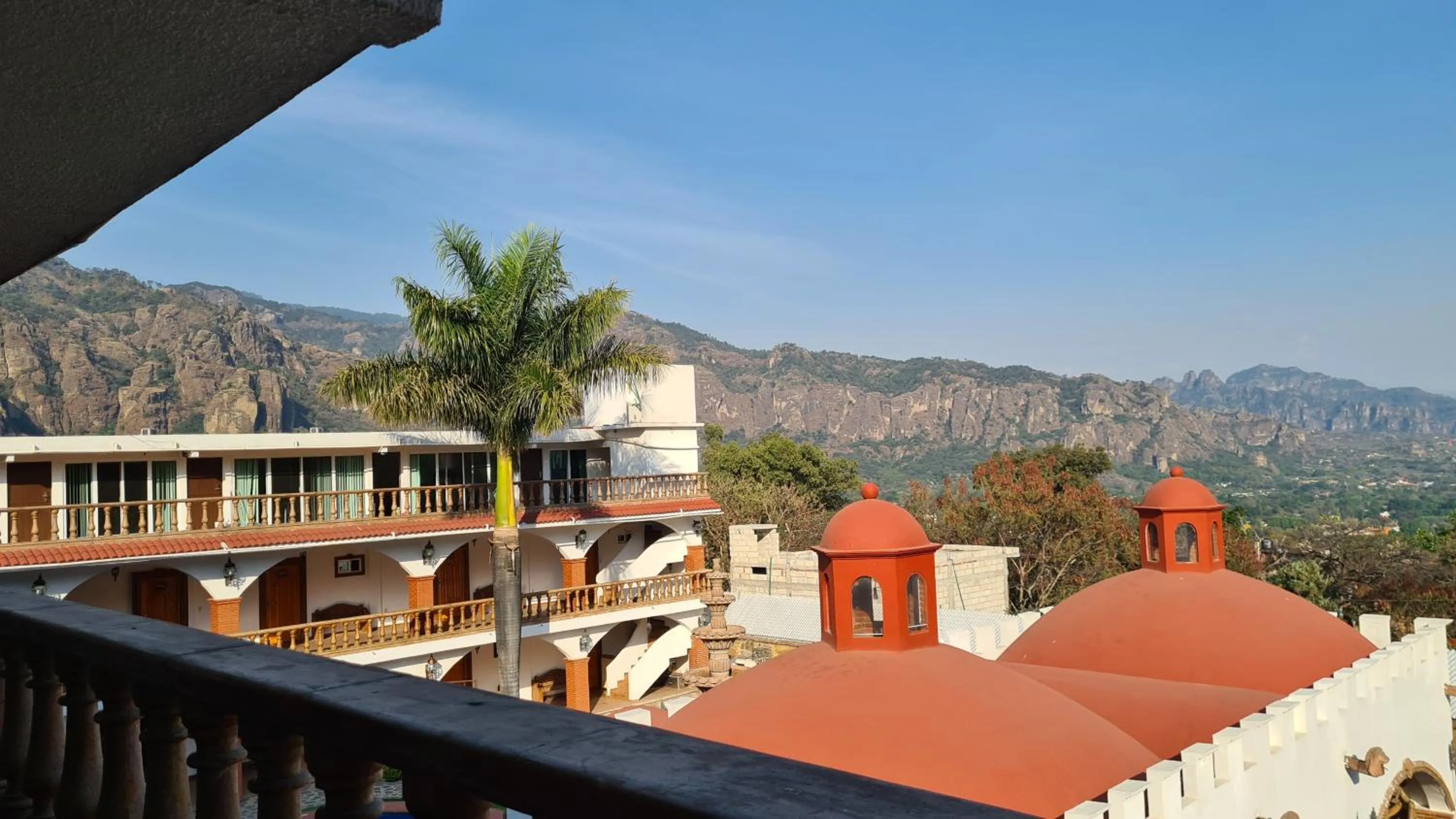 Natural landscape in Hotel Leyenda del Tepozteco
