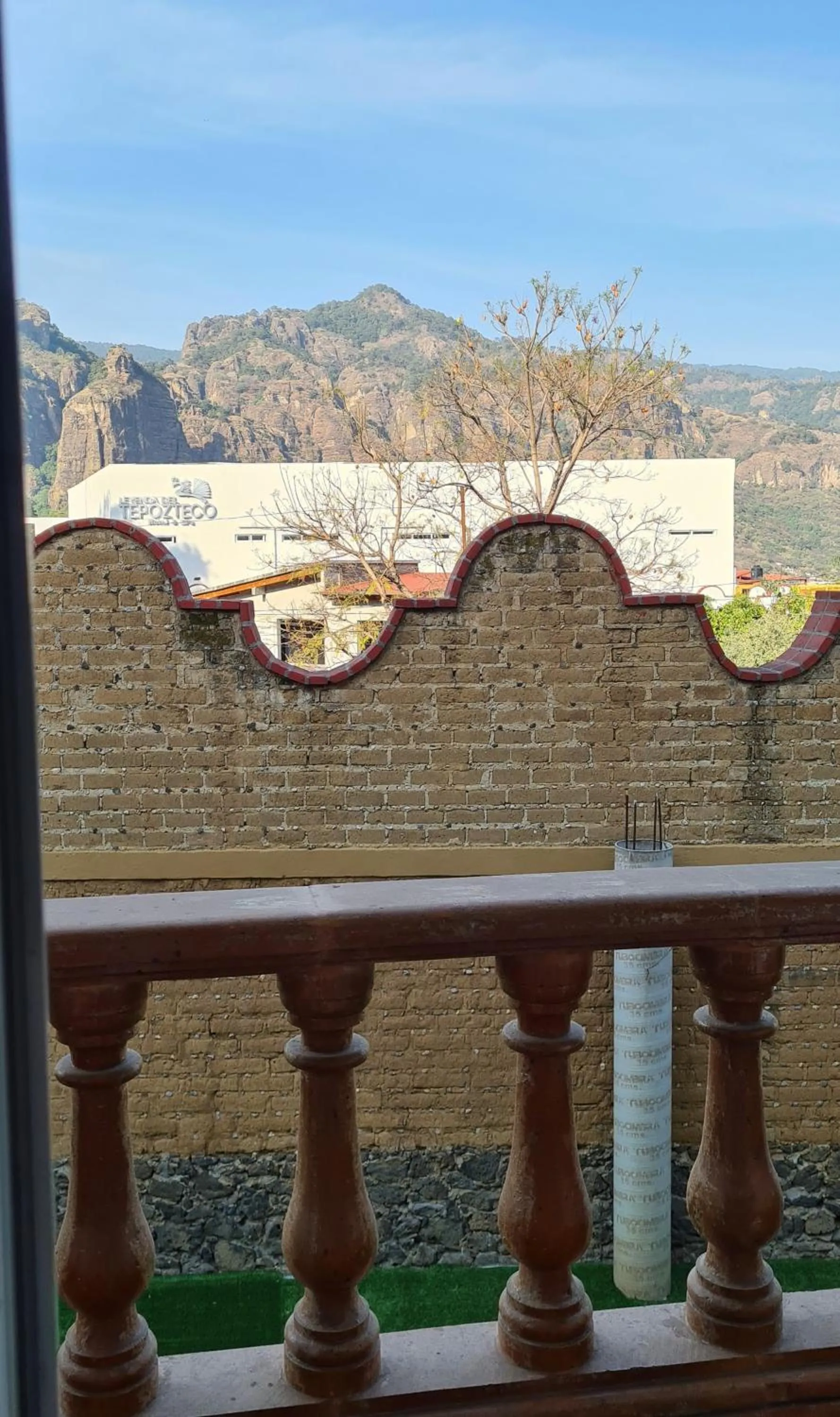 Natural landscape in Hotel Leyenda del Tepozteco