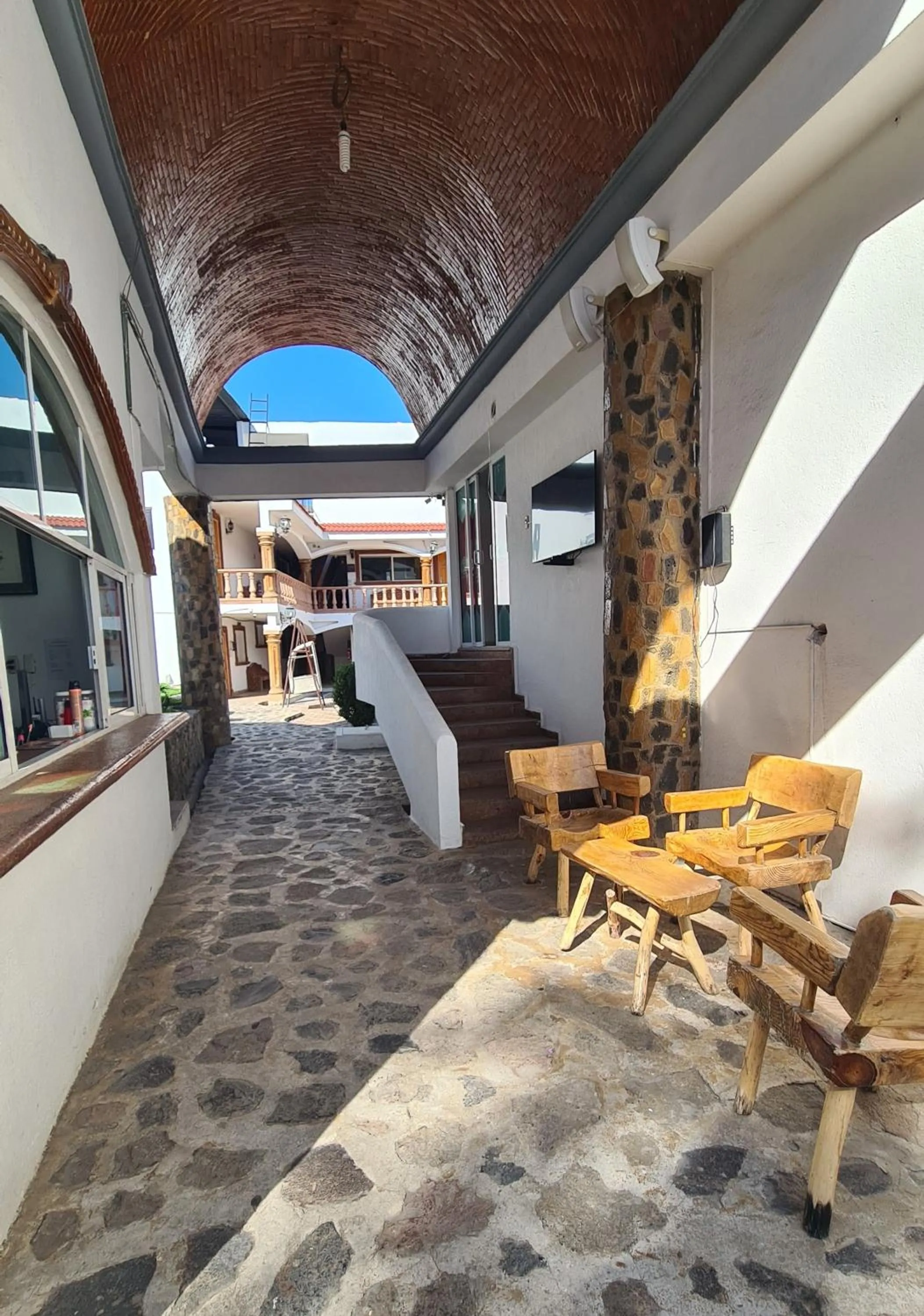 View (from property/room) in Hotel Leyenda del Tepozteco