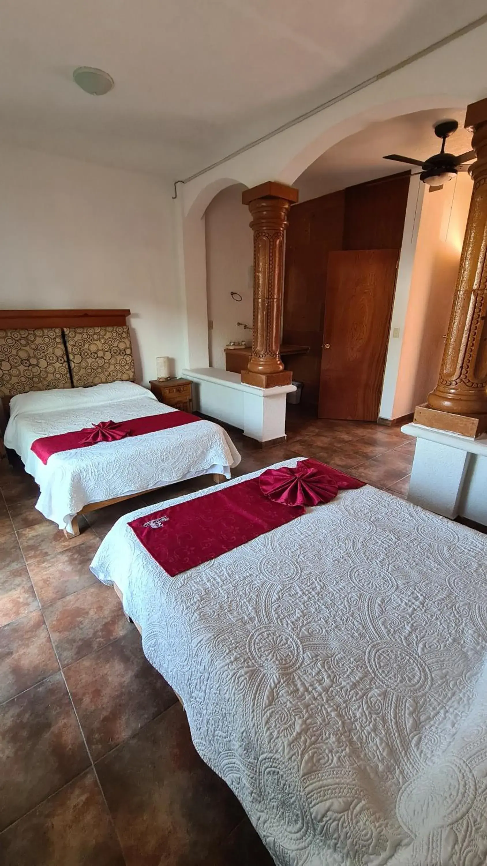 Double Room with Two Double Beds in Hotel Leyenda del Tepozteco Double Room with Two Double Beds in Hotel Leyenda del Tepozteco