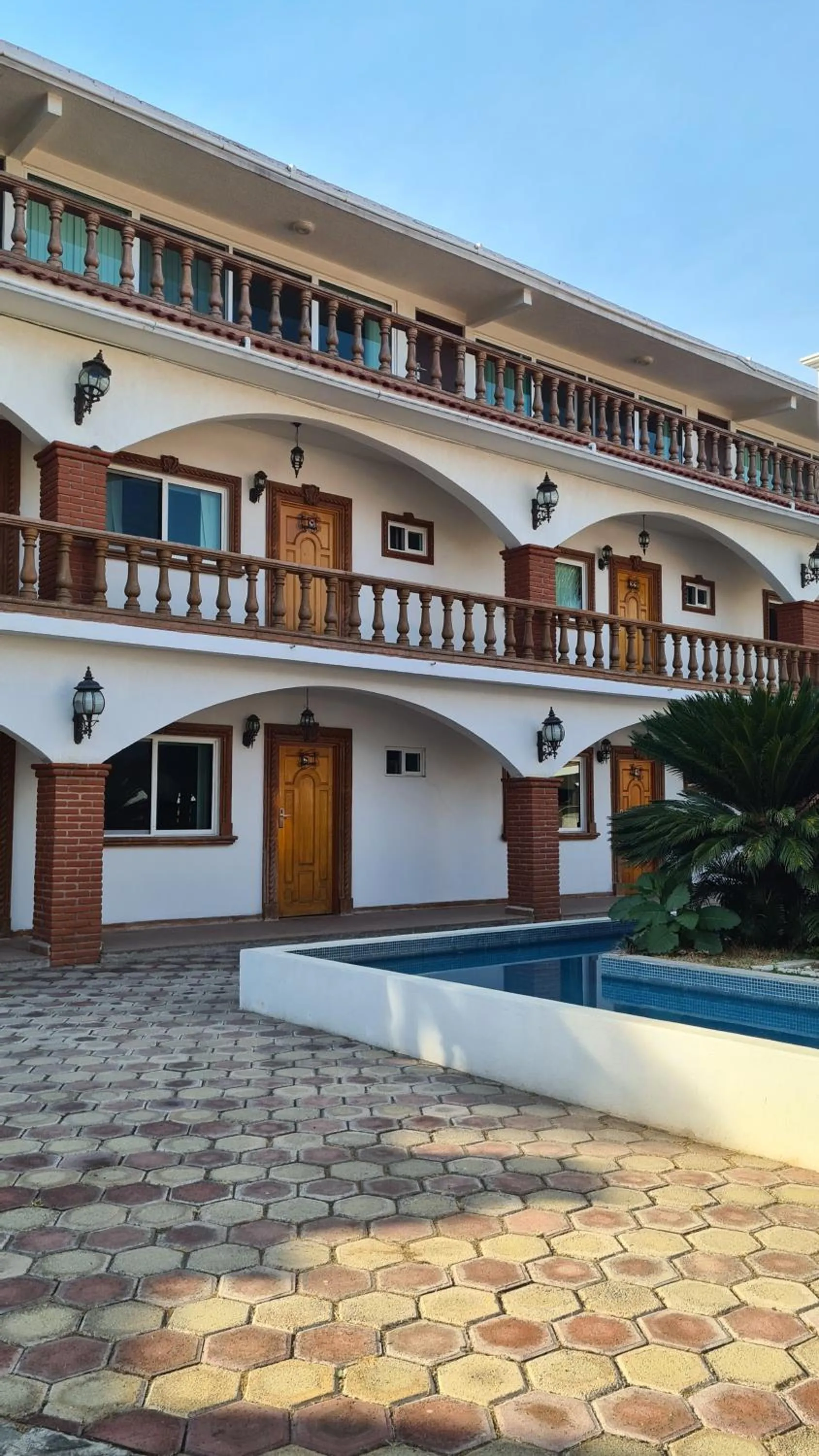 Property building in Hotel Leyenda del Tepozteco