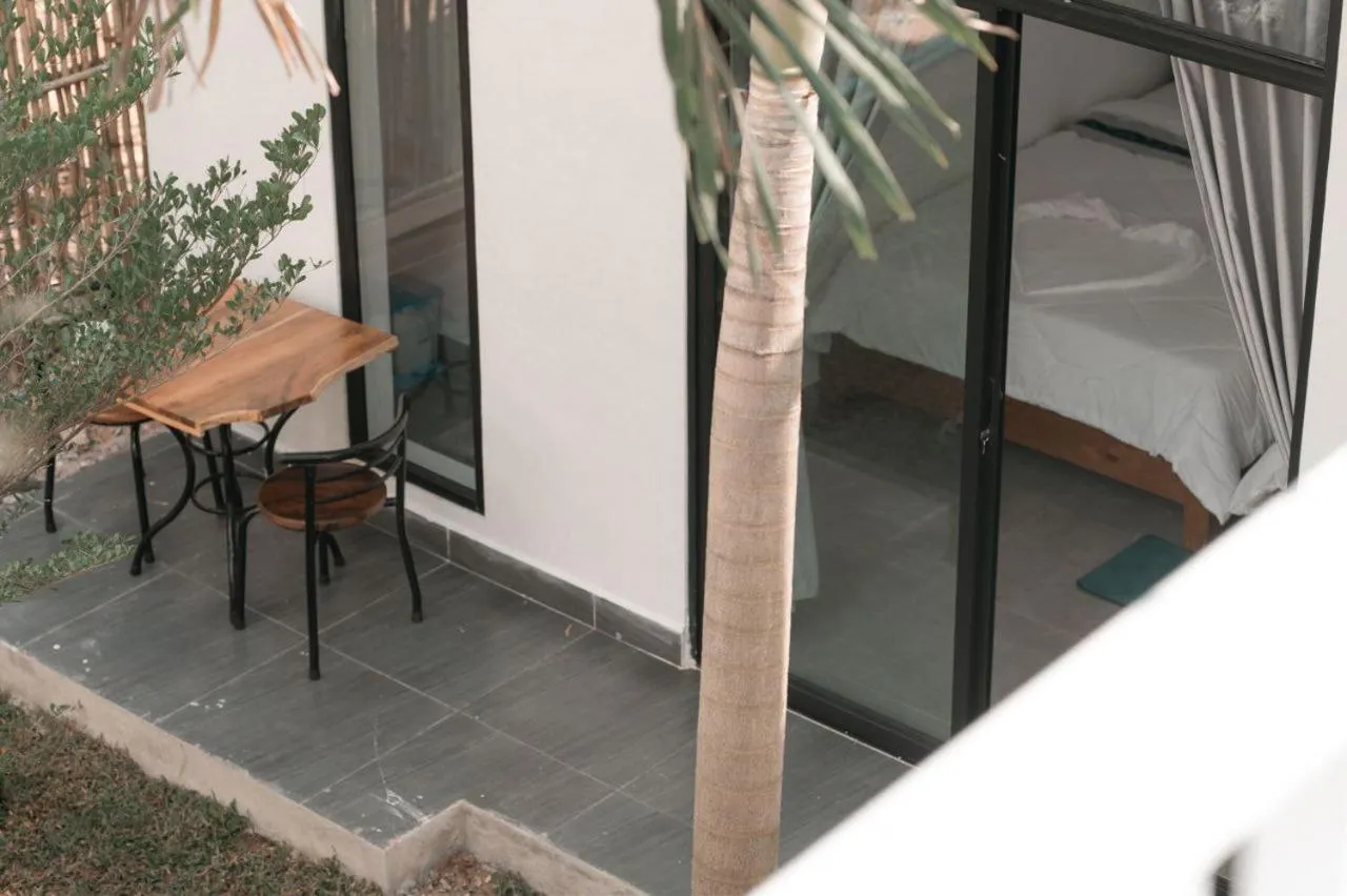 Patio in Kampot River Bungalow by MAMA