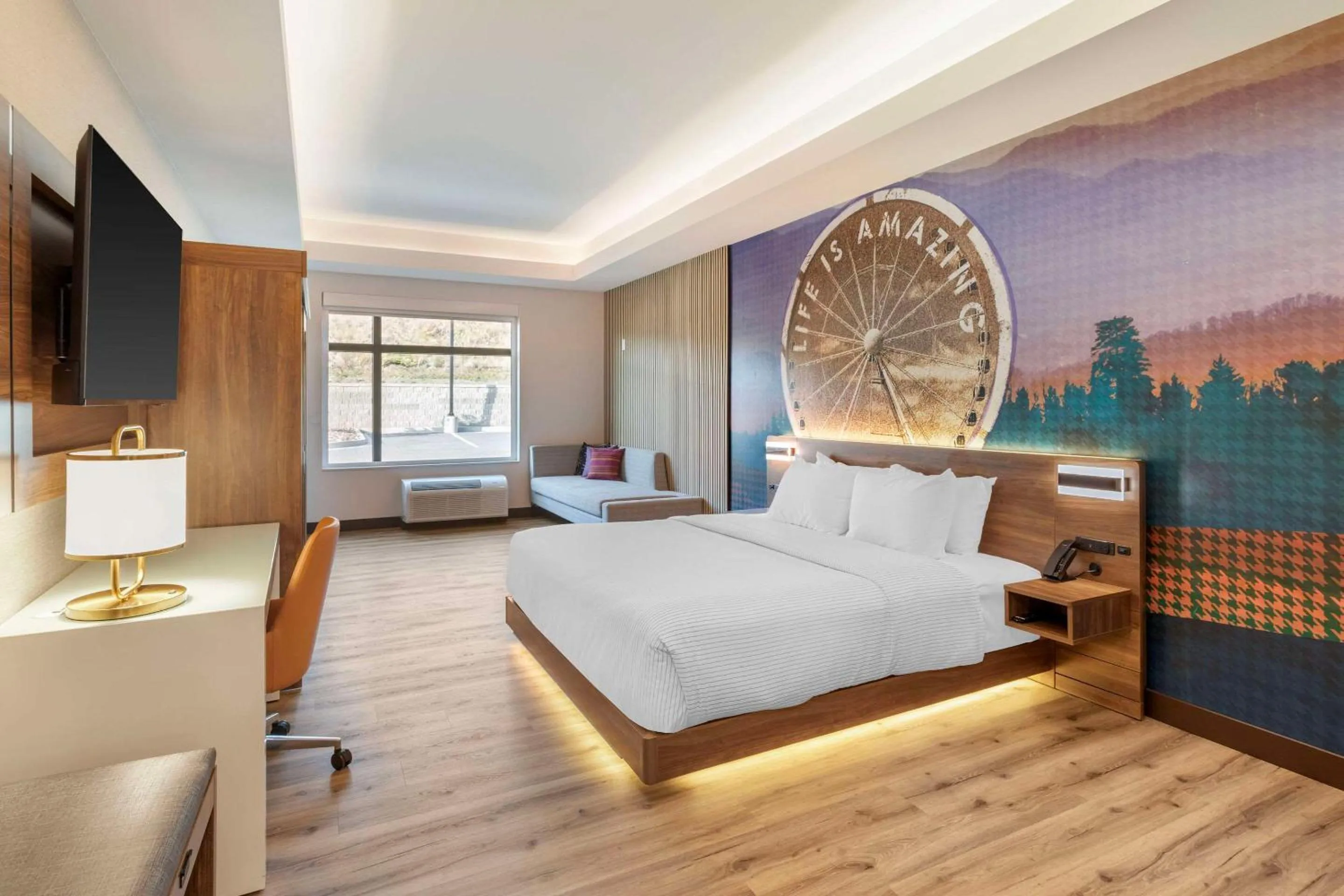 Bedroom, Bed in Cambria Hotel Pigeon Forge