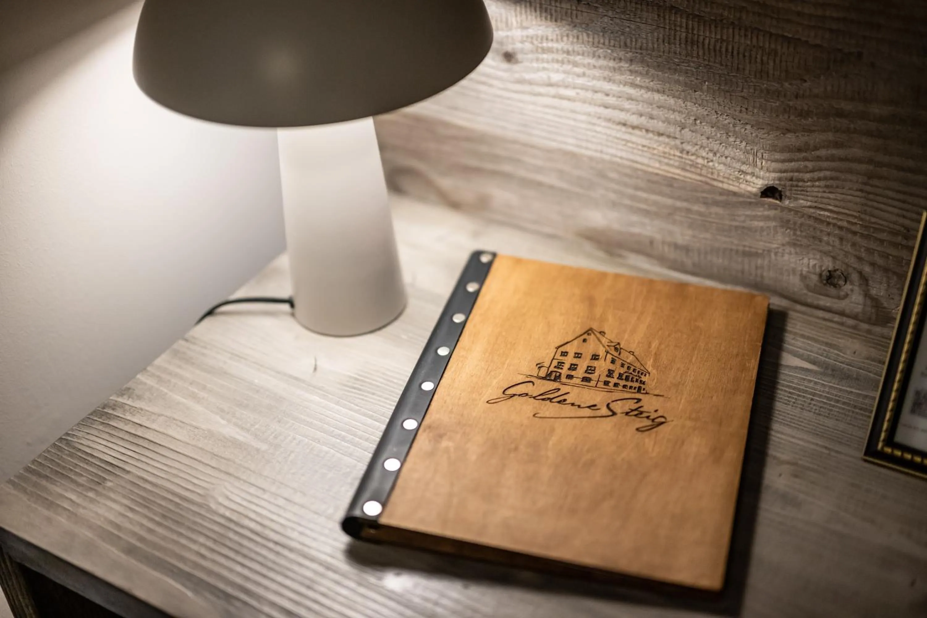 Decorative detail in Hotel Goldene Steig