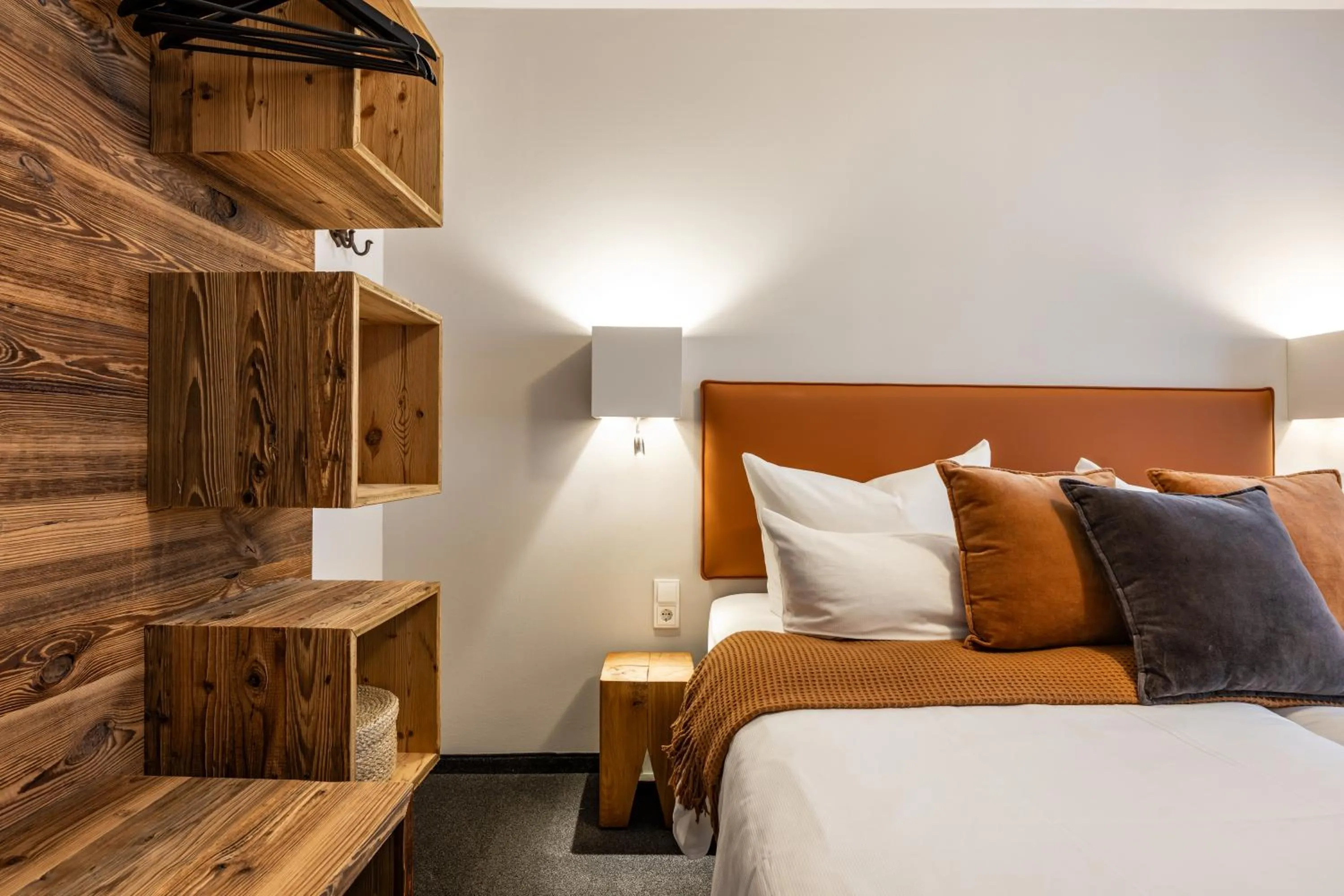 Photo of the whole room, Bed in Hotel Goldene Steig