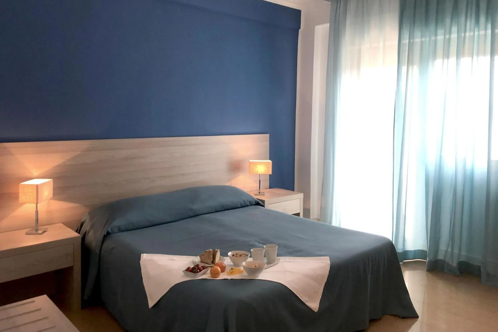 Bed in Hotel Conchiglia d'Oro