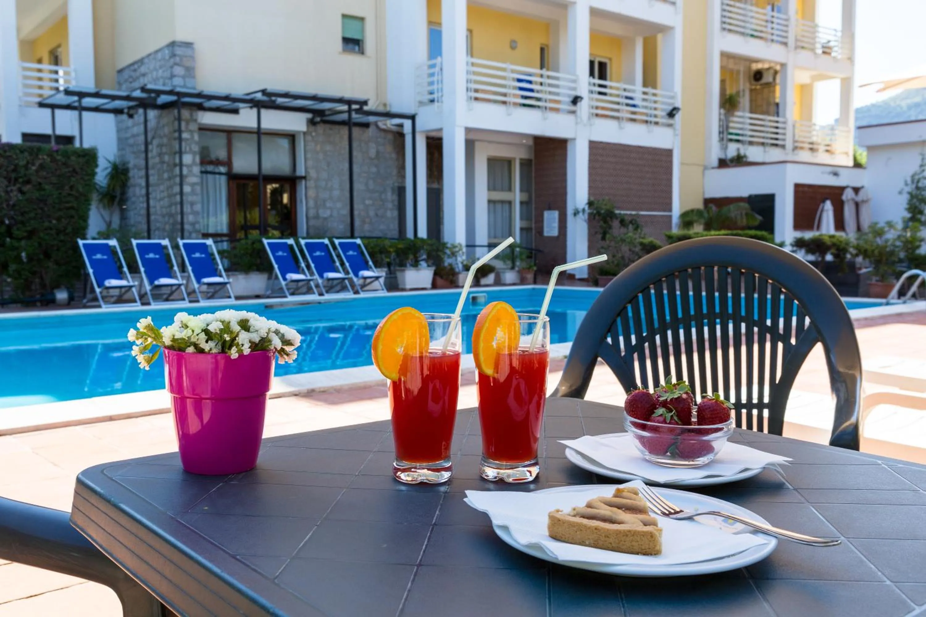 Patio in Hotel Conchiglia d'Oro