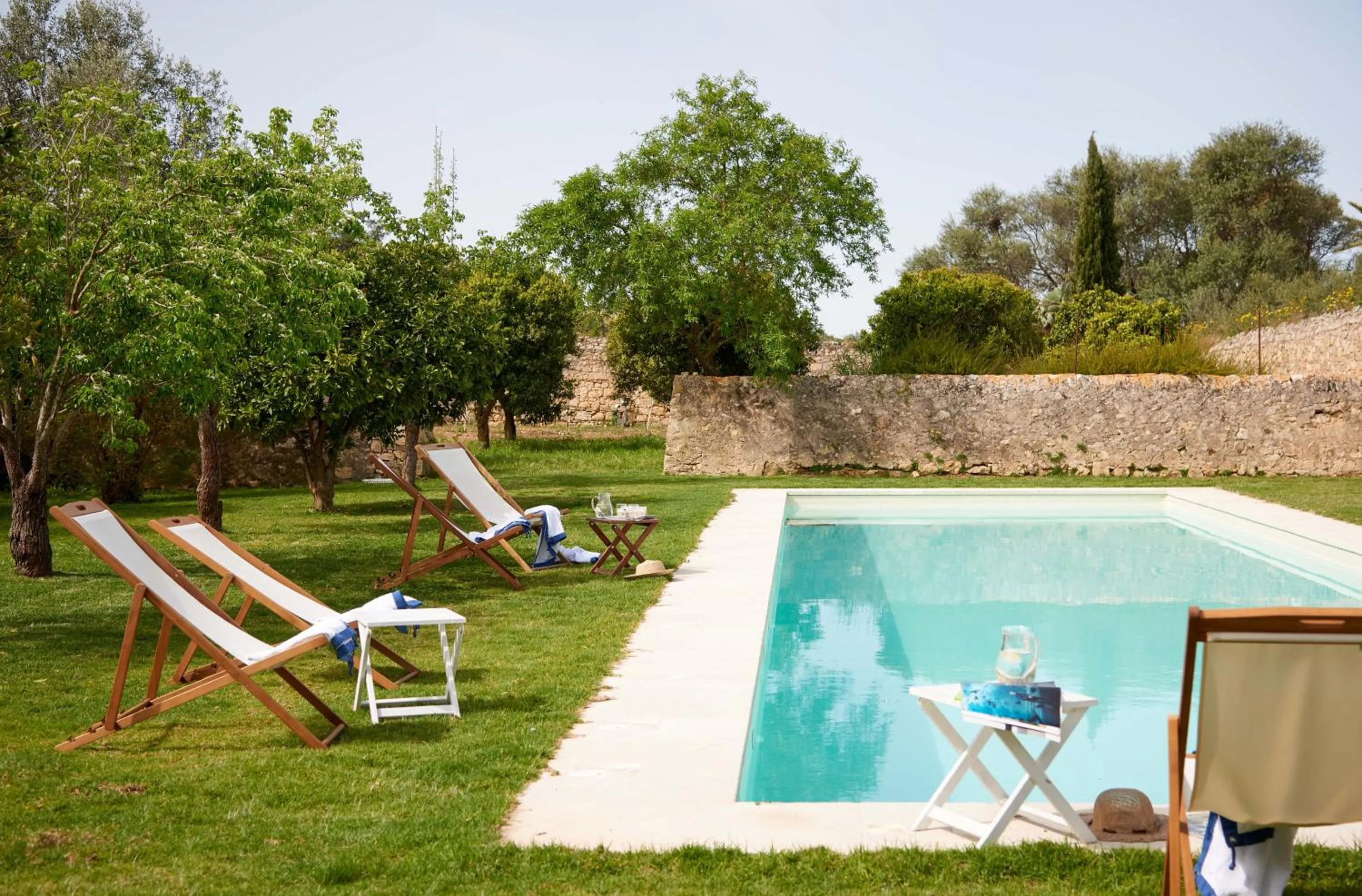 Swimming pool in Baglio Occhipinti